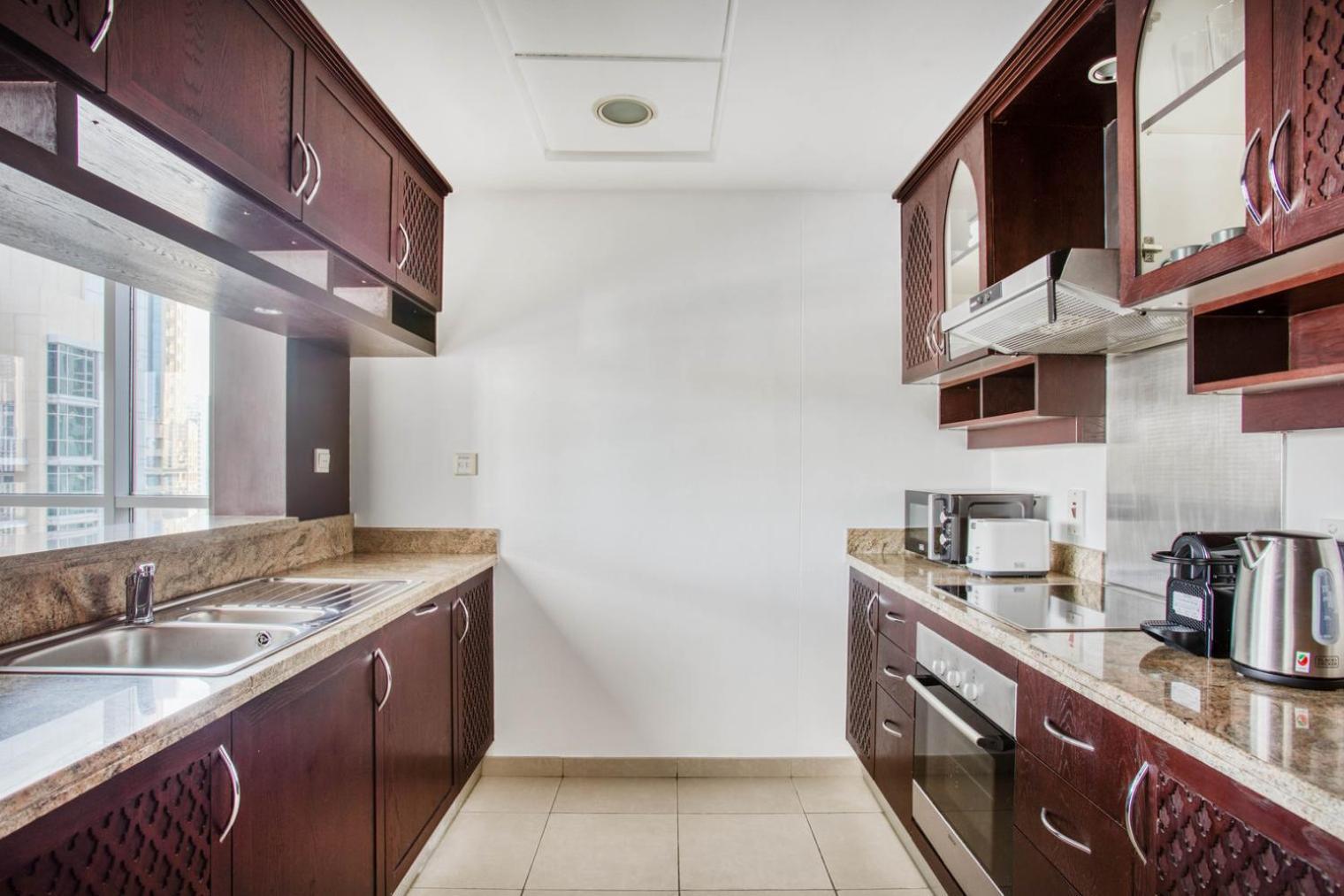 Appartement Blueground Burj Residences Pool Gym Dxb-905 *