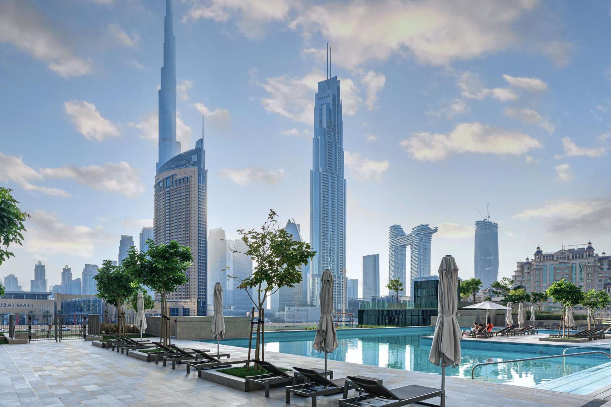 Appartement Sleeps 8 Burj Views Direct Mall Access