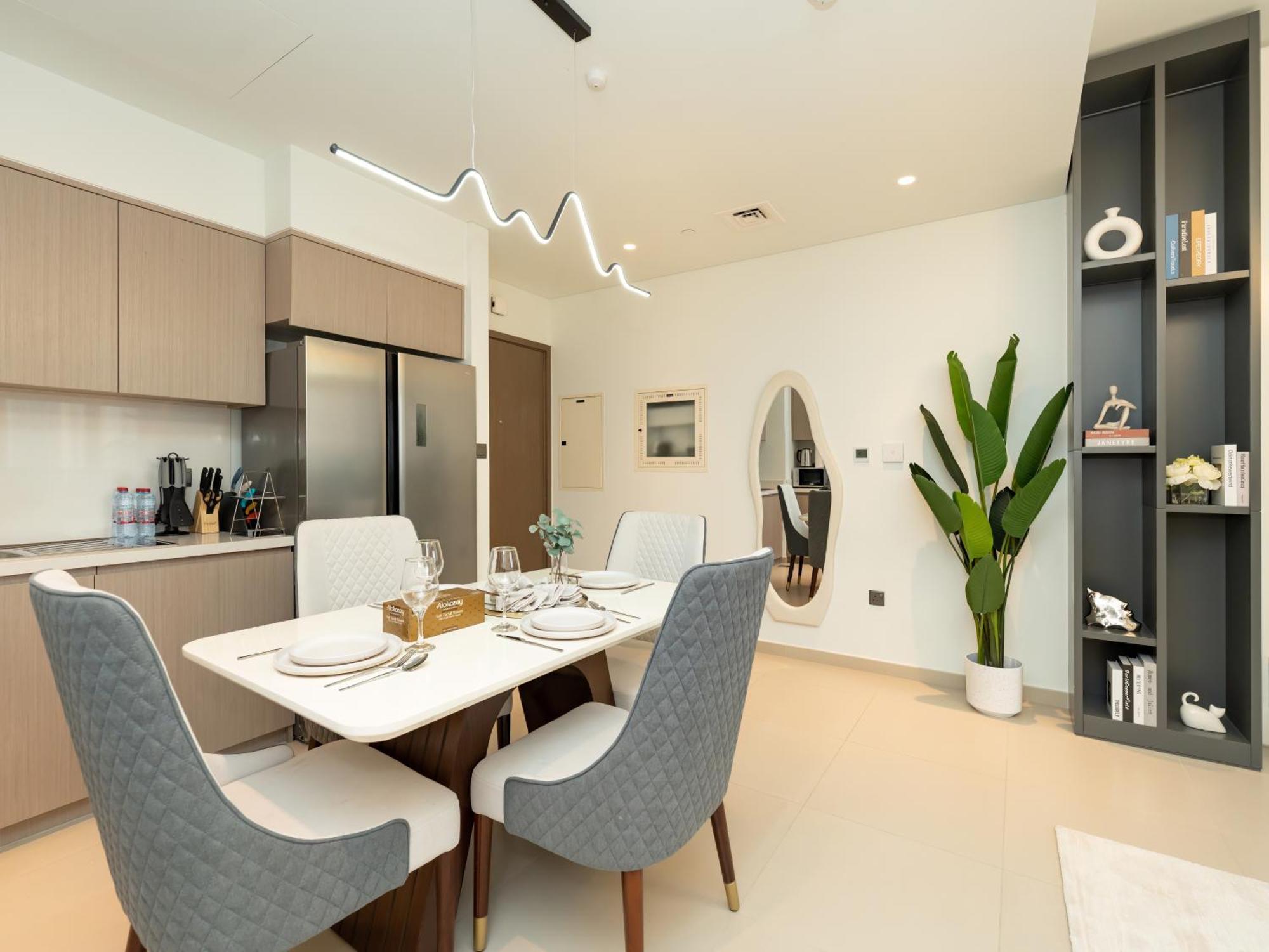 Exquisite 2 Bedroom I Burj Khalifa & Fountain Views I Free Gym, Pool, Parking, Wi-fi And Ps5 I By Skyline Serenity Apartamento Dubai