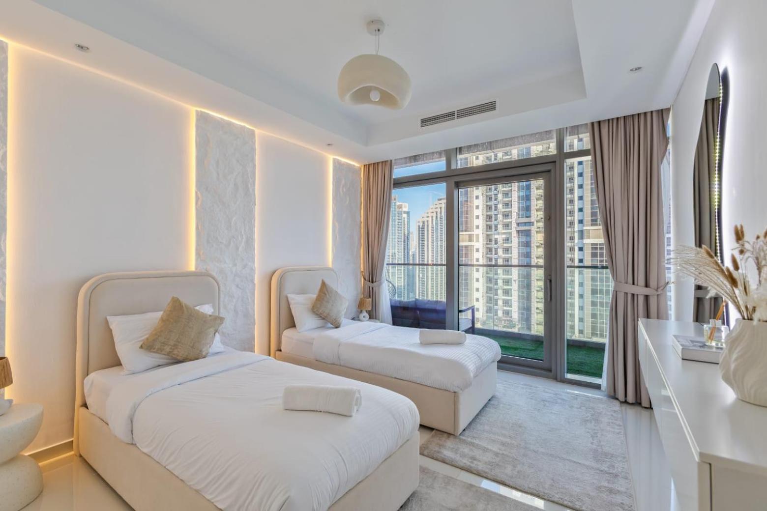 Paramount Midtown Avec Vue Sur Le Burj Khalifa Appartement