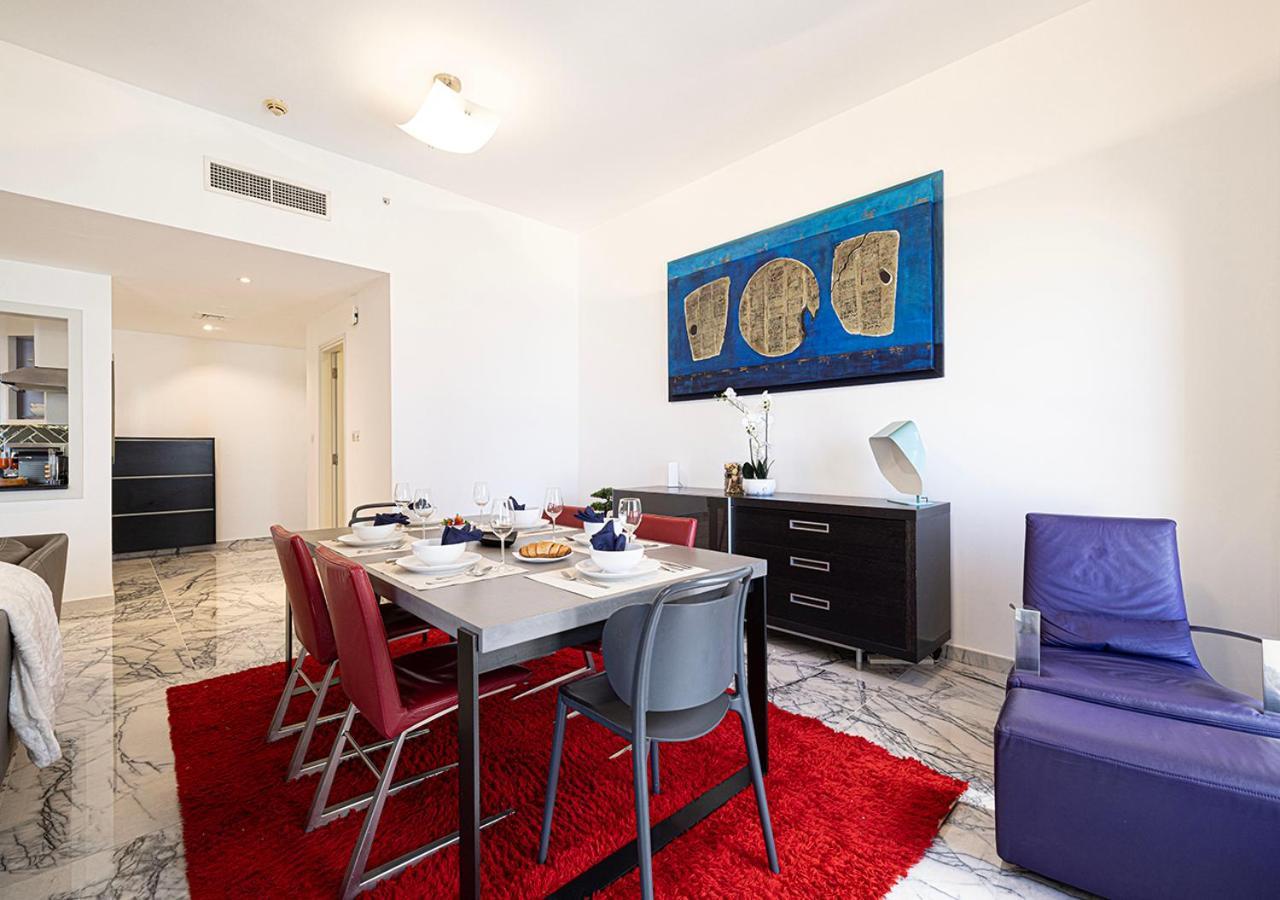 Lägenhet Luxury Sea View Beachfront 3 Bedroom Apt, Jbr *