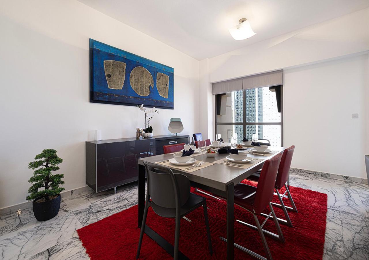 Lägenhet Luxury Sea View Beachfront 3 Bedroom Apt, Jbr Dubai