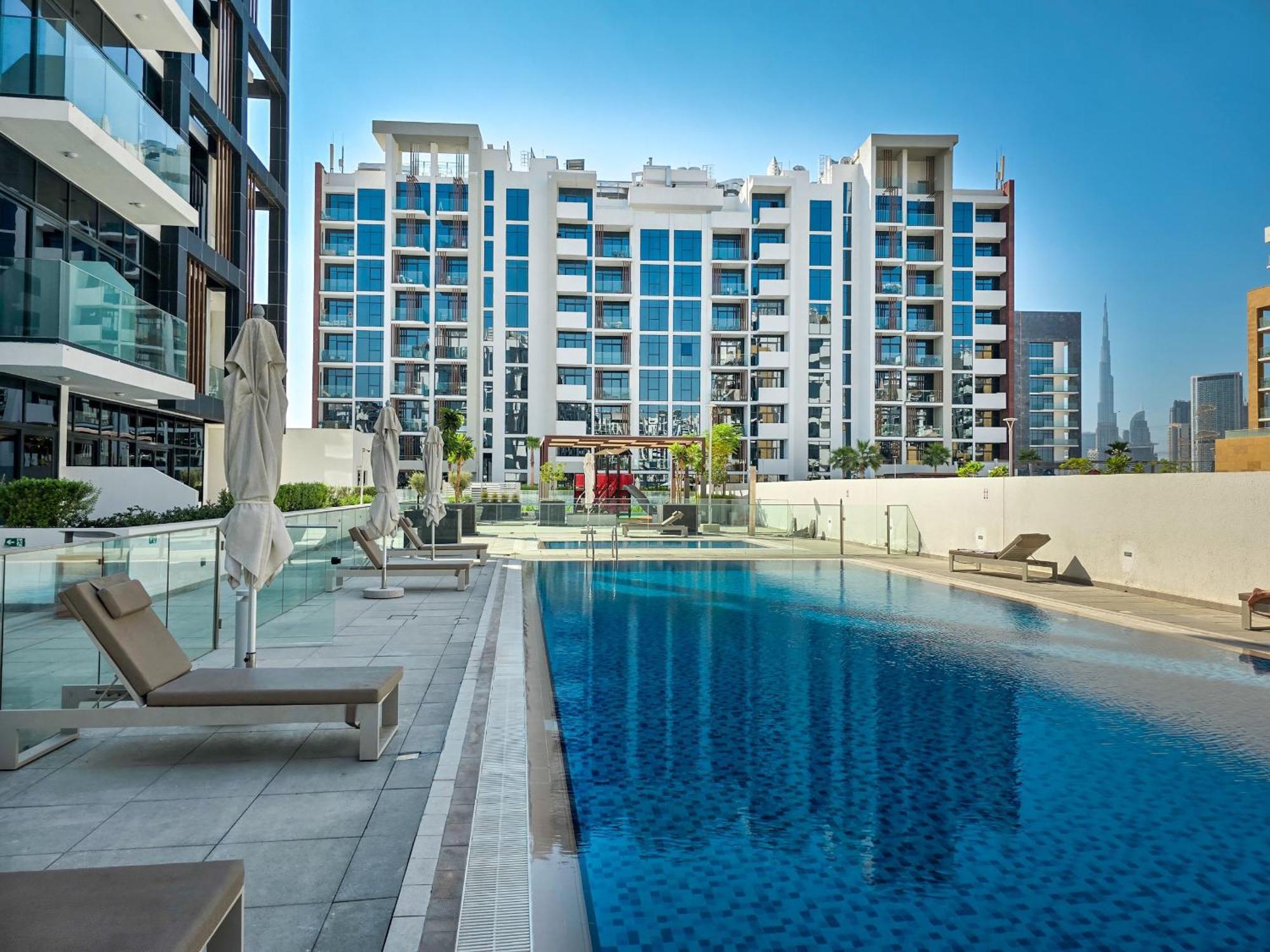 Easygo- Lavish Stu With Pool View In Azizi Riviera Appartement Dubai