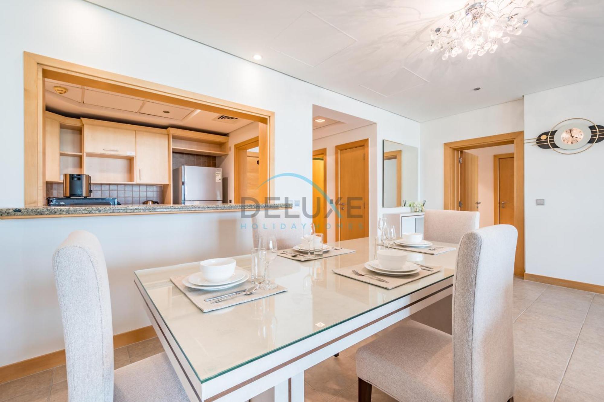 Elegant 1br With Sea View In Al Haseer, Palm Jumeirah By Deluxe Homes Appartement Dubaï