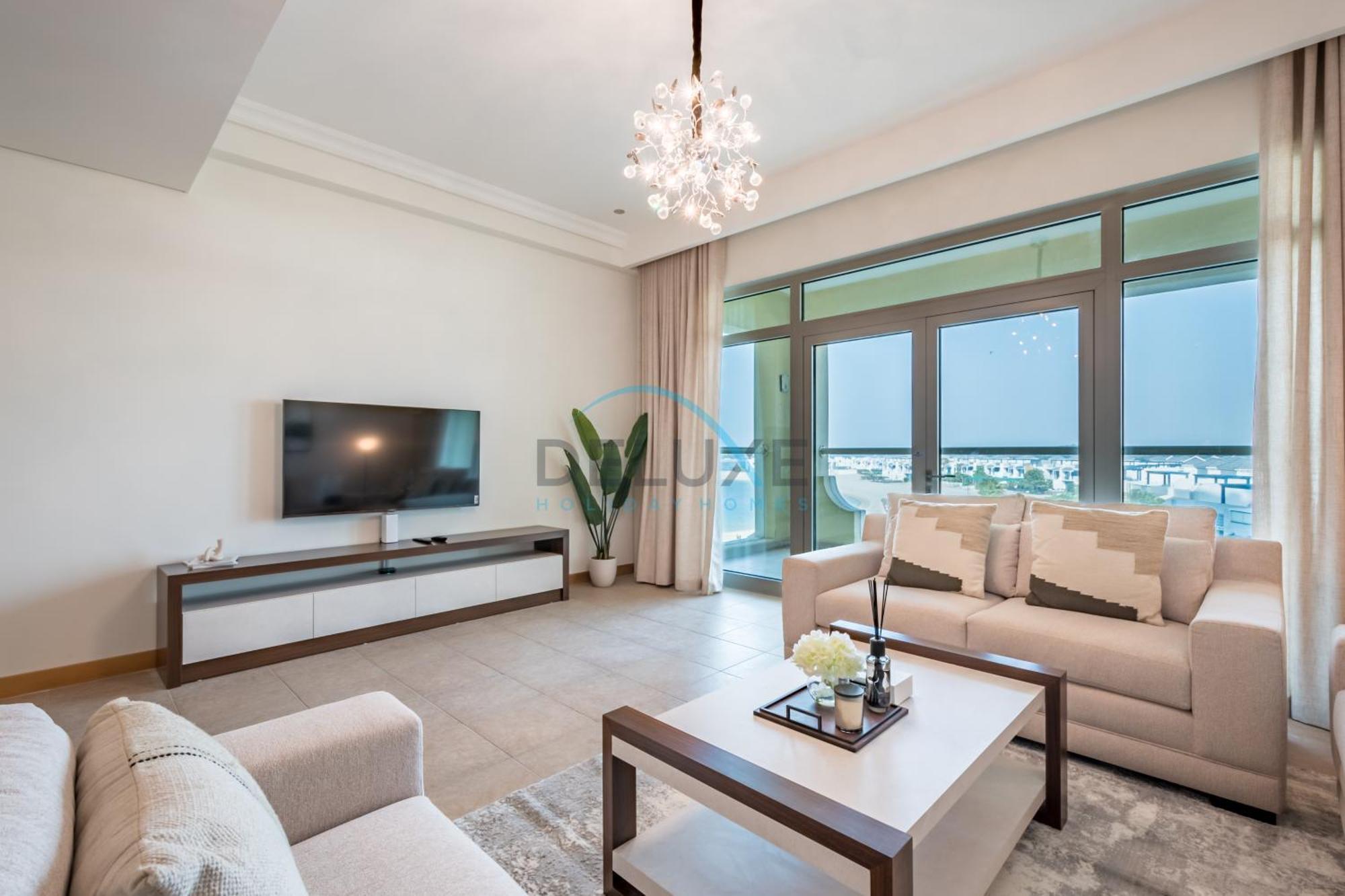 Appartement Elegant 1br With Sea View In Al Haseer, Palm Jumeirah By Deluxe Homes
