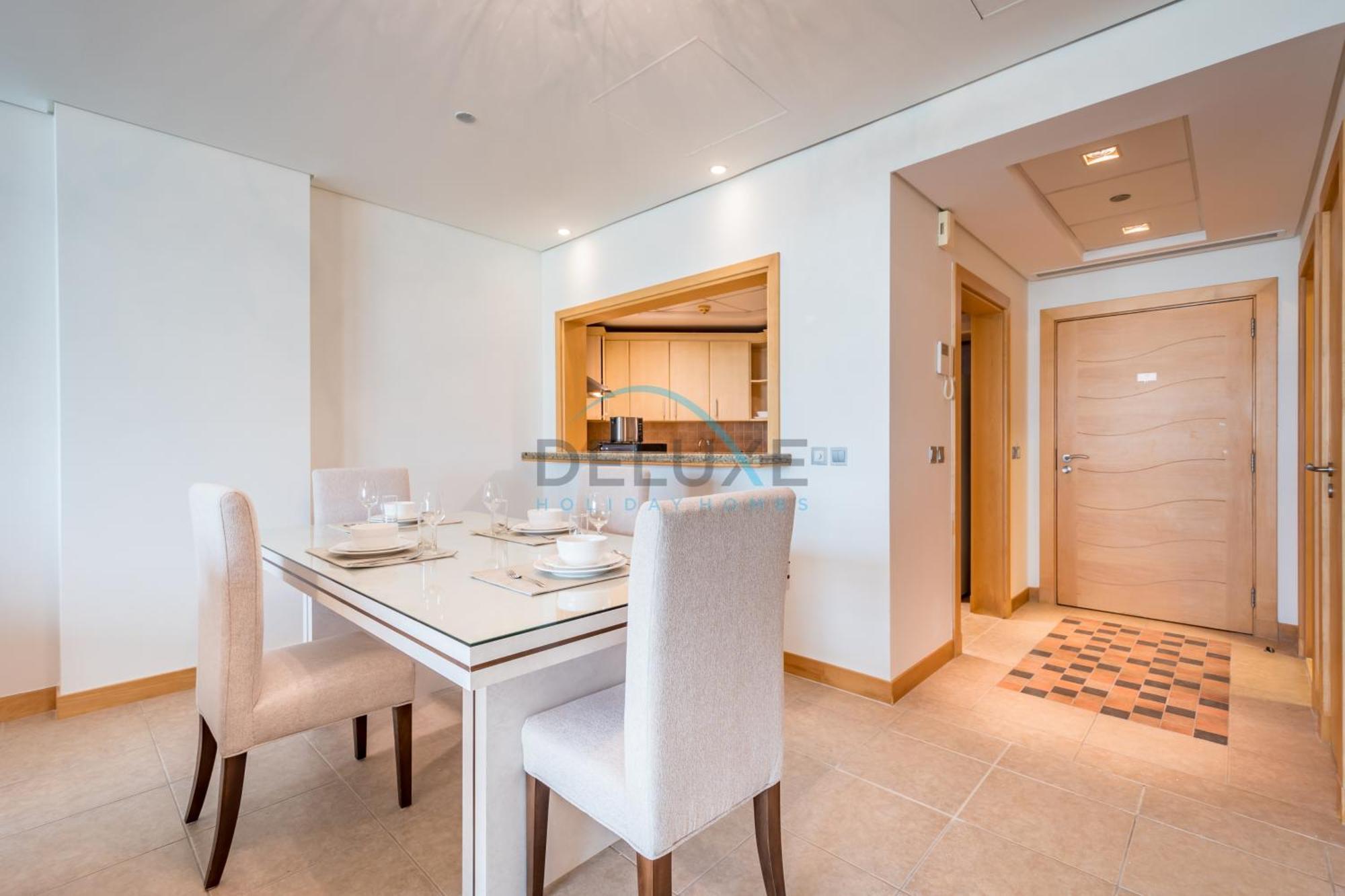 Elegant 1br With Sea View In Al Haseer, Palm Jumeirah By Deluxe Homes Appartement *