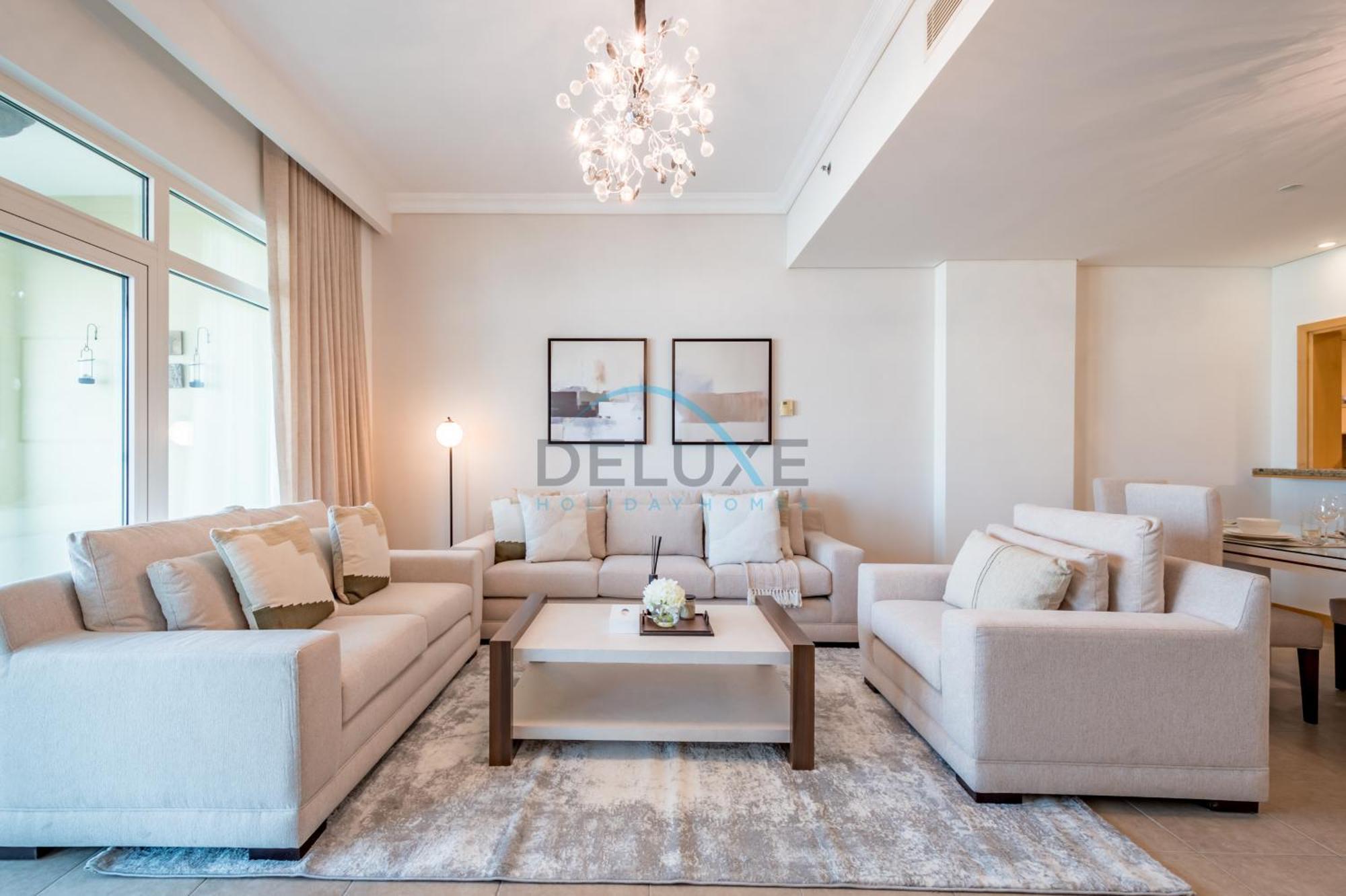 Appartement Elegant 1br With Sea View In Al Haseer, Palm Jumeirah By Deluxe Homes Dubaï