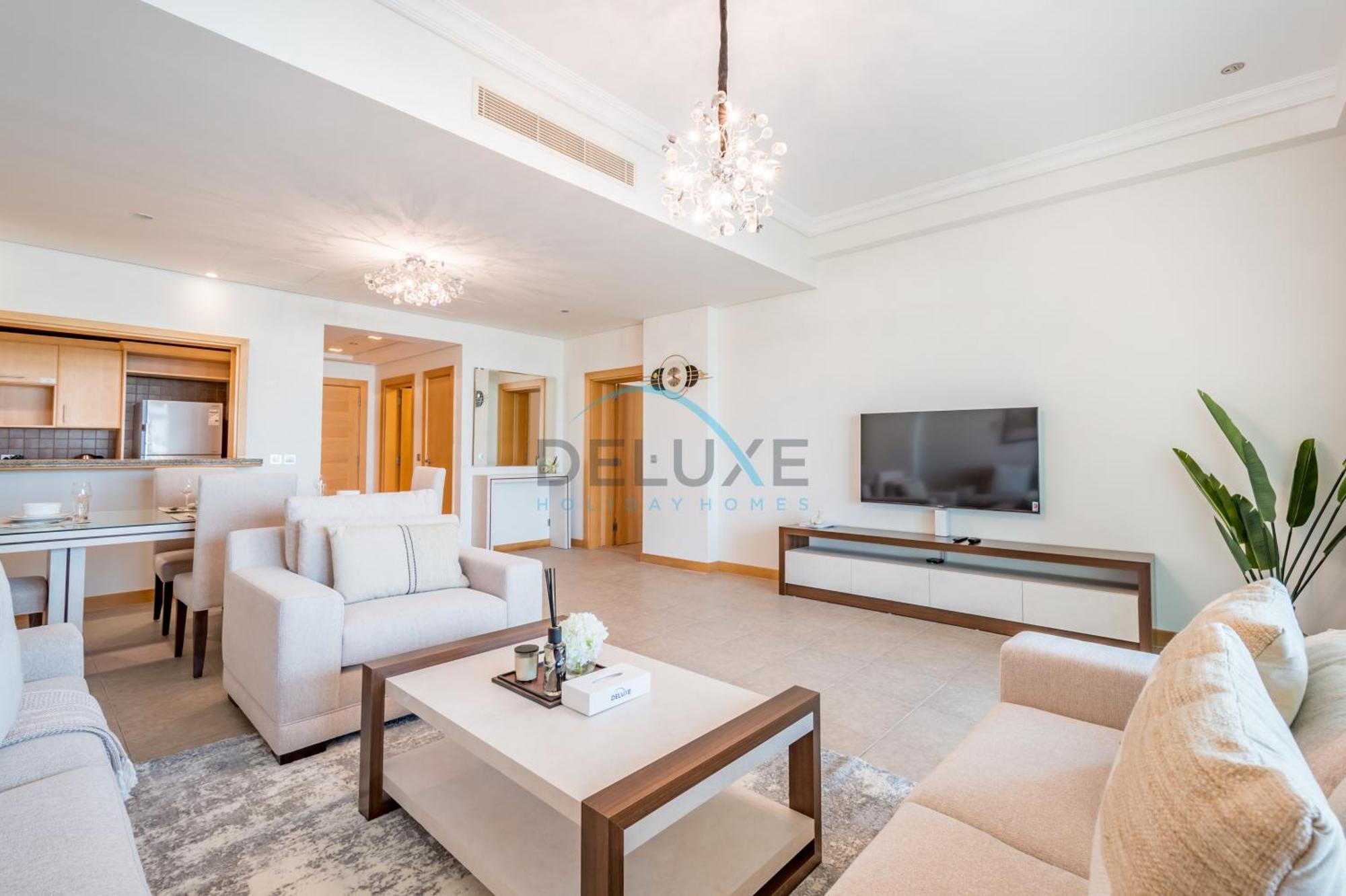 Elegant 1br With Sea View In Al Haseer, Palm Jumeirah By Deluxe Homes * Dubaï