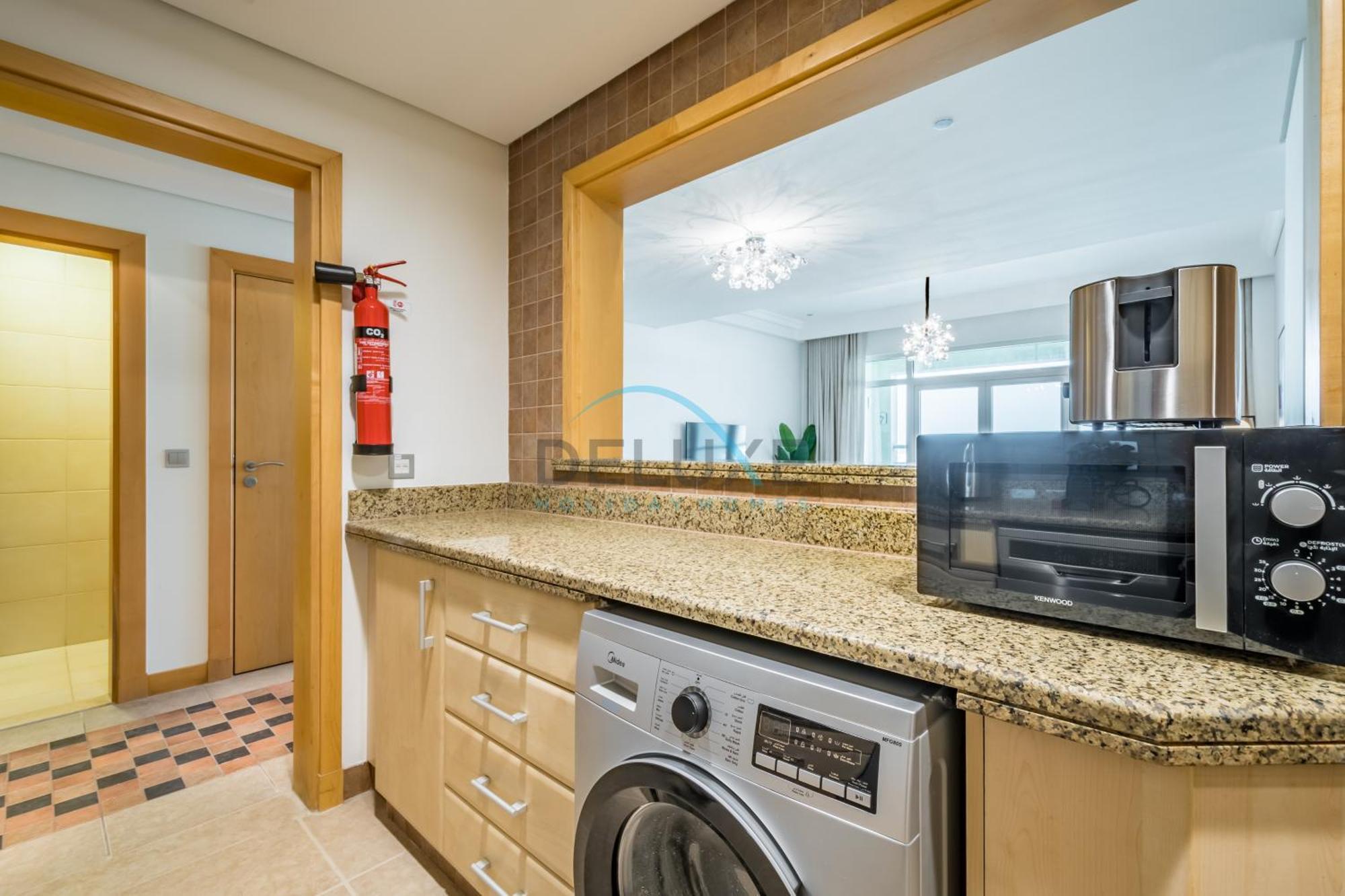 Elegant 1br With Sea View In Al Haseer, Palm Jumeirah By Deluxe Homes Appartement *