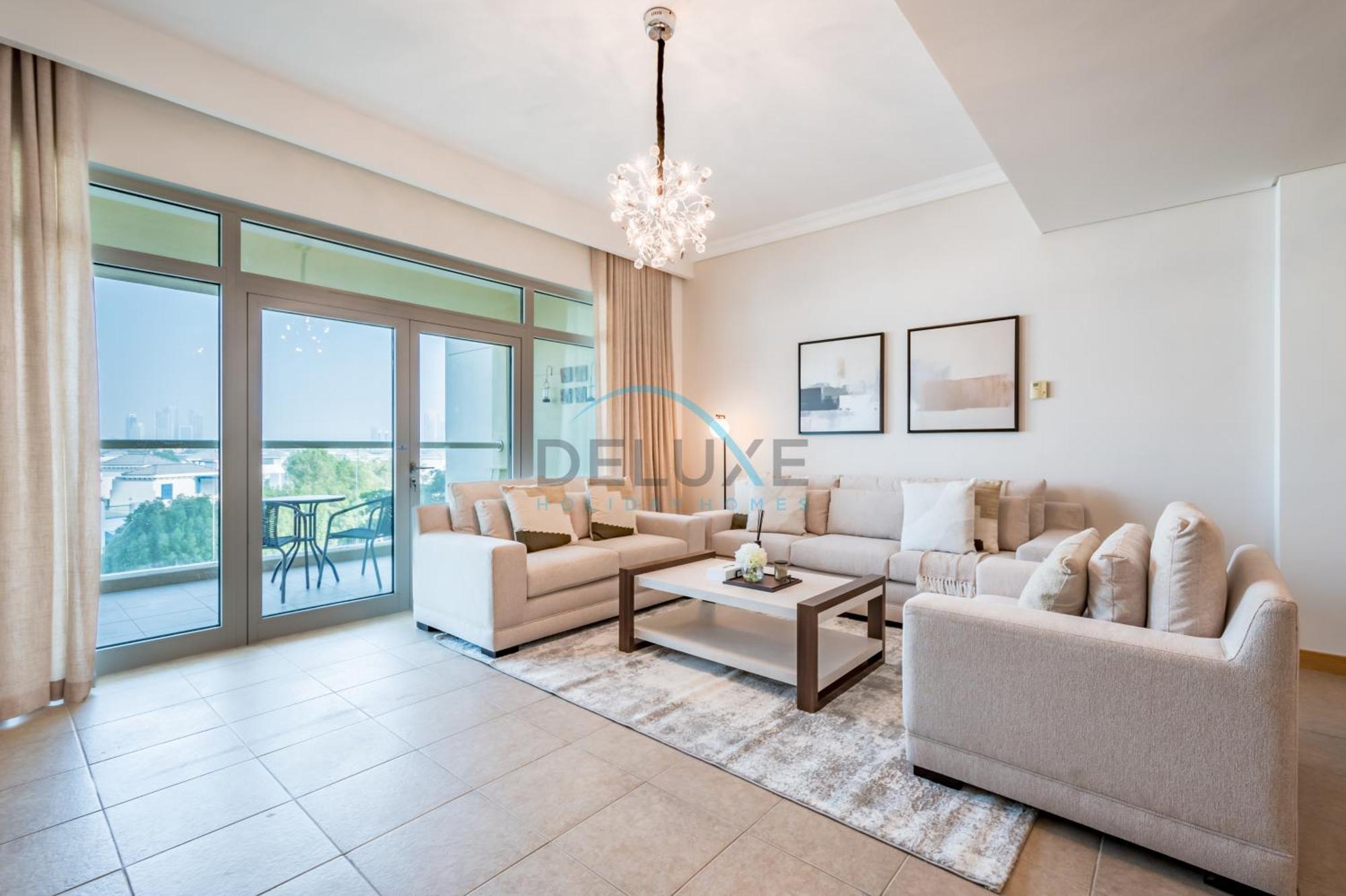 Elegant 1br With Sea View In Al Haseer, Palm Jumeirah By Deluxe Homes Appartement *