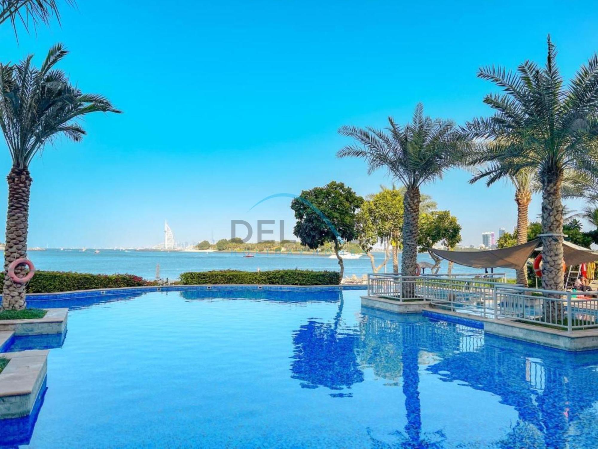 Elegant 1br With Sea View In Al Haseer, Palm Jumeirah By Deluxe Homes