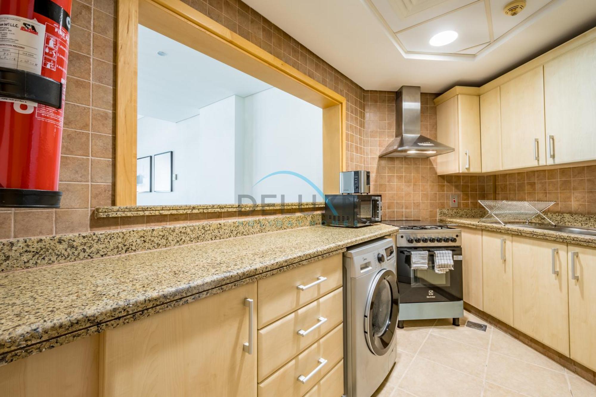 Elegant 1br With Sea View In Al Haseer, Palm Jumeirah By Deluxe Homes Appartement *
