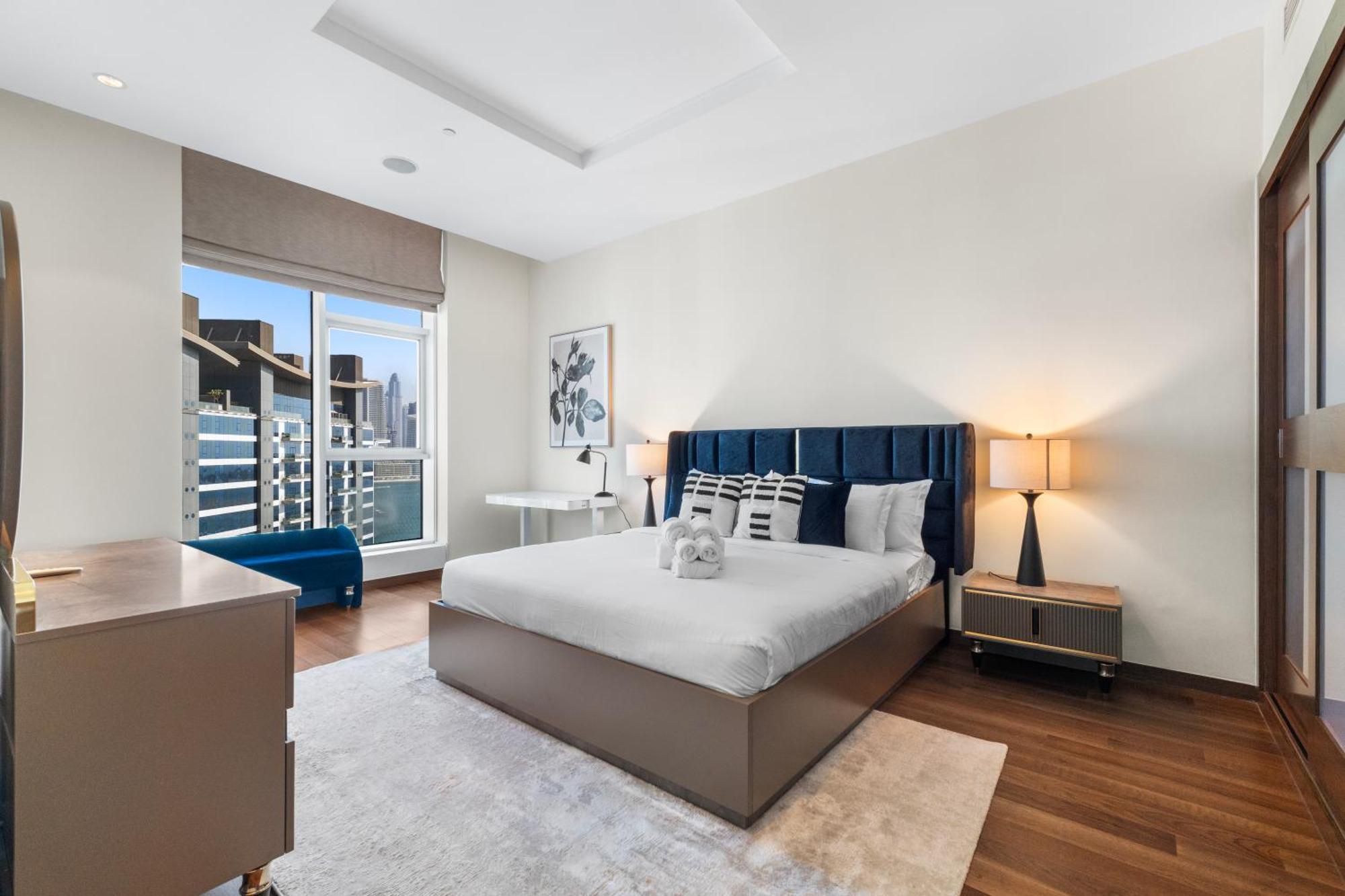 Appartement Waves - Palm Jumeirah With Balcony & Beachfront Views Dubaï