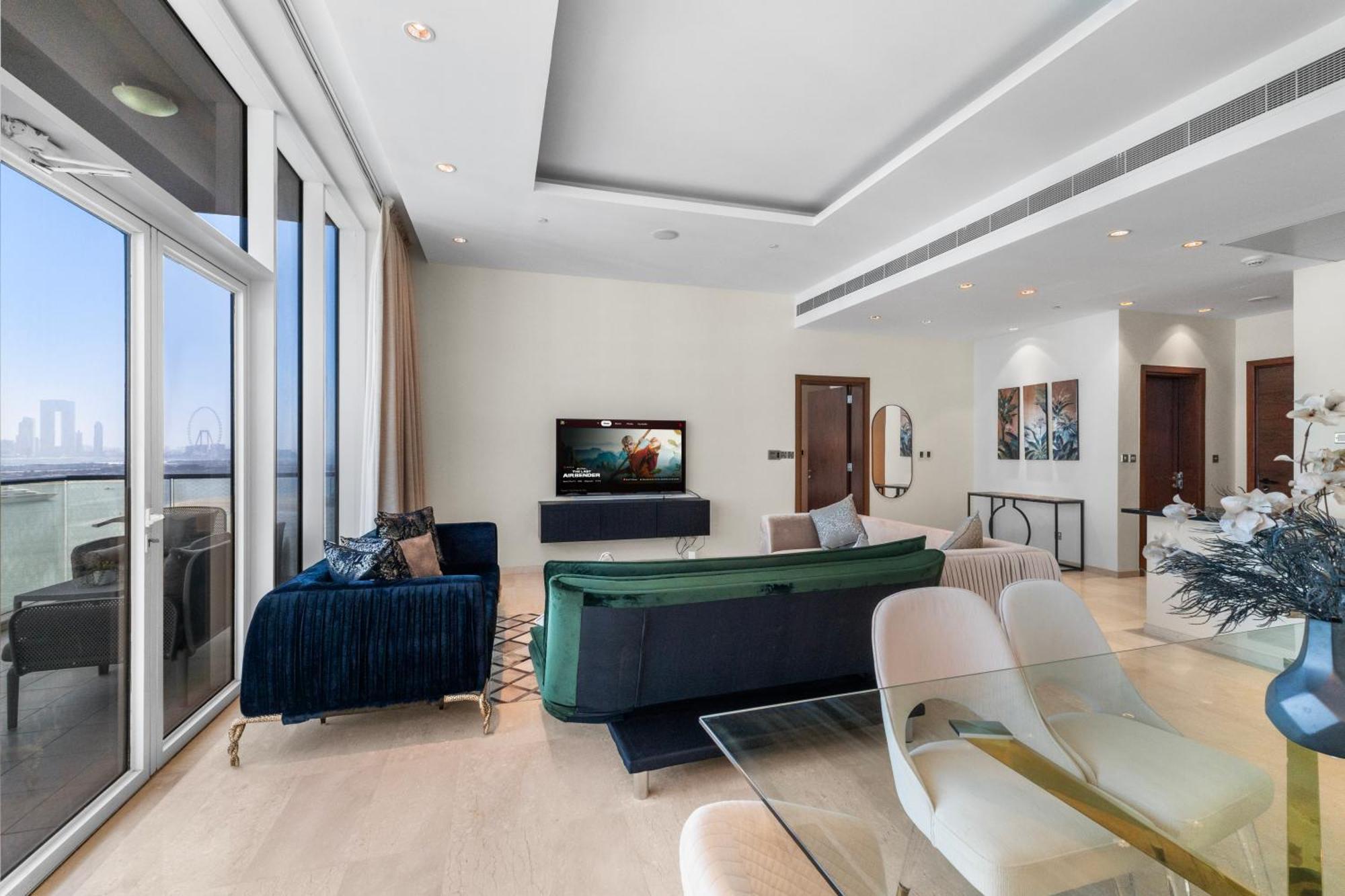 Waves - Palm Jumeirah With Balcony & Beachfront Views * Dubaï