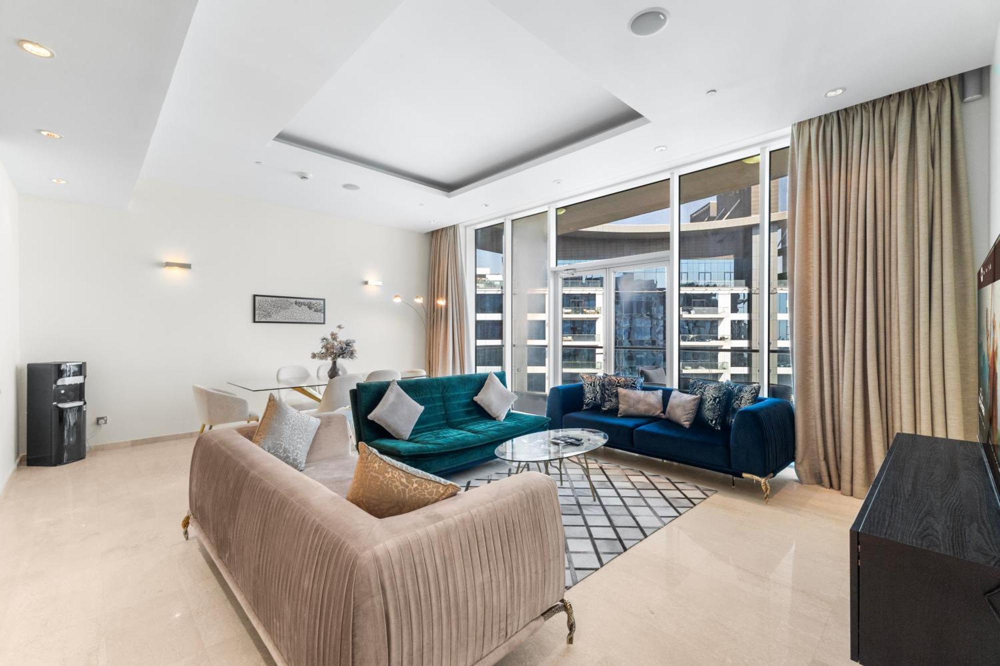 Appartement Waves - Palm Jumeirah With Balcony & Beachfront Views