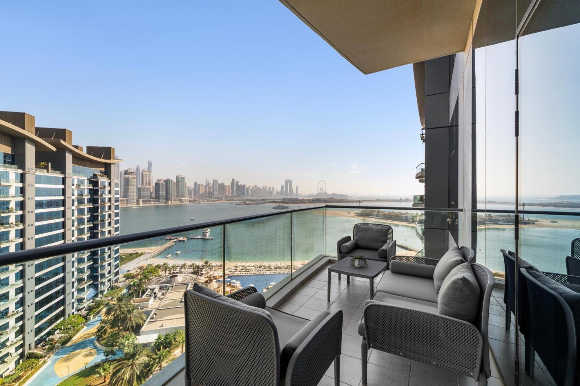 Appartement Waves - Palm Jumeirah With Balcony & Beachfront Views Dubaï