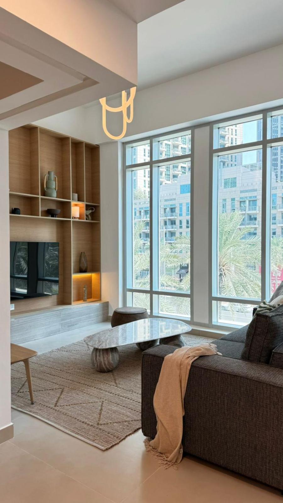 Dayf-lft 2 Bedroom In The Heart Of Downtown Walking Distance To Burj Khalifa Park Lägenhet *