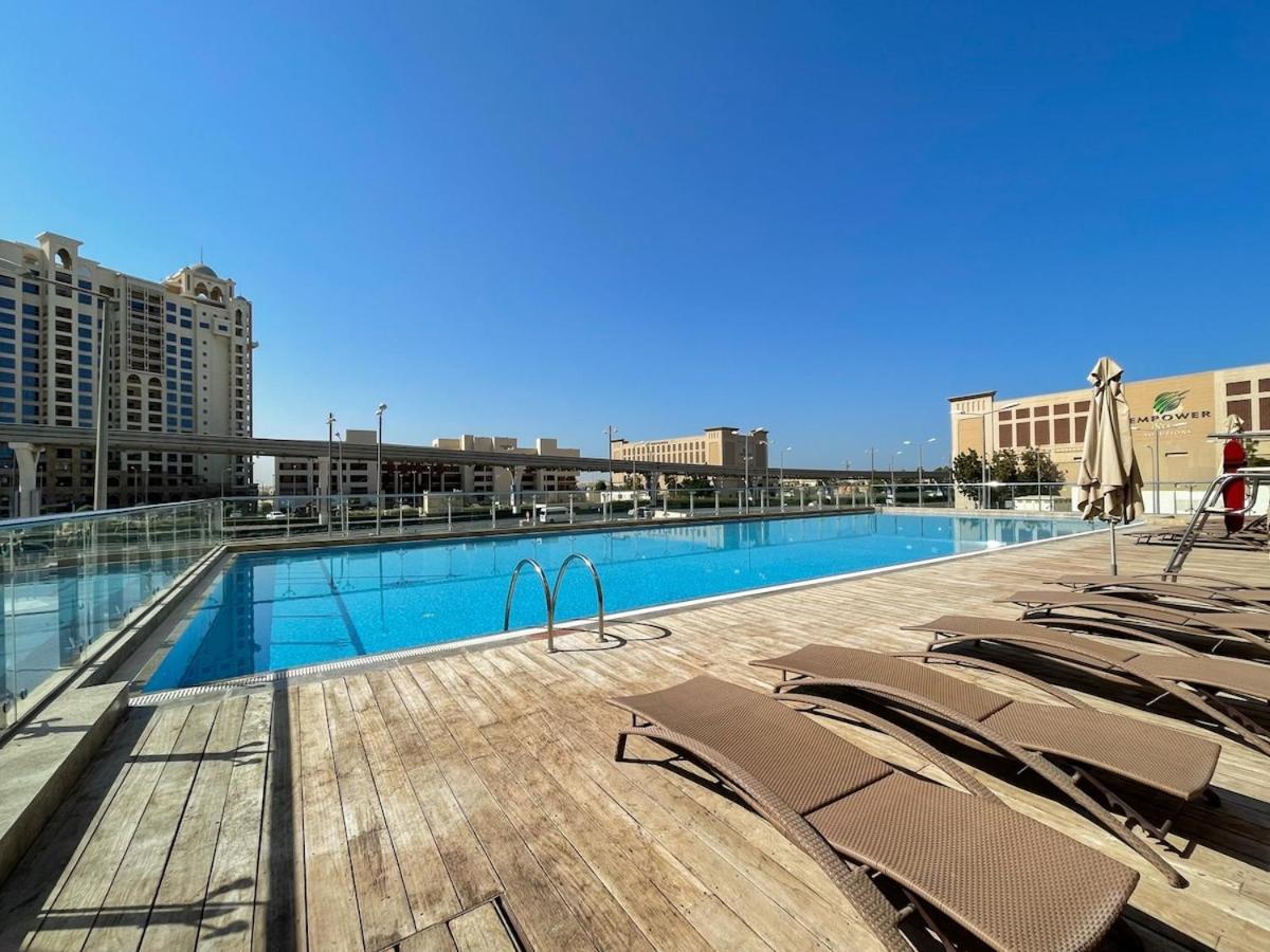 Lägenhet Sleek Studio At Palm Jumeirah With Ocean Vibes