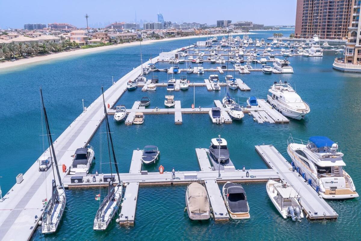 Lägenhet Sleek Studio At Palm Jumeirah With Ocean Vibes *
