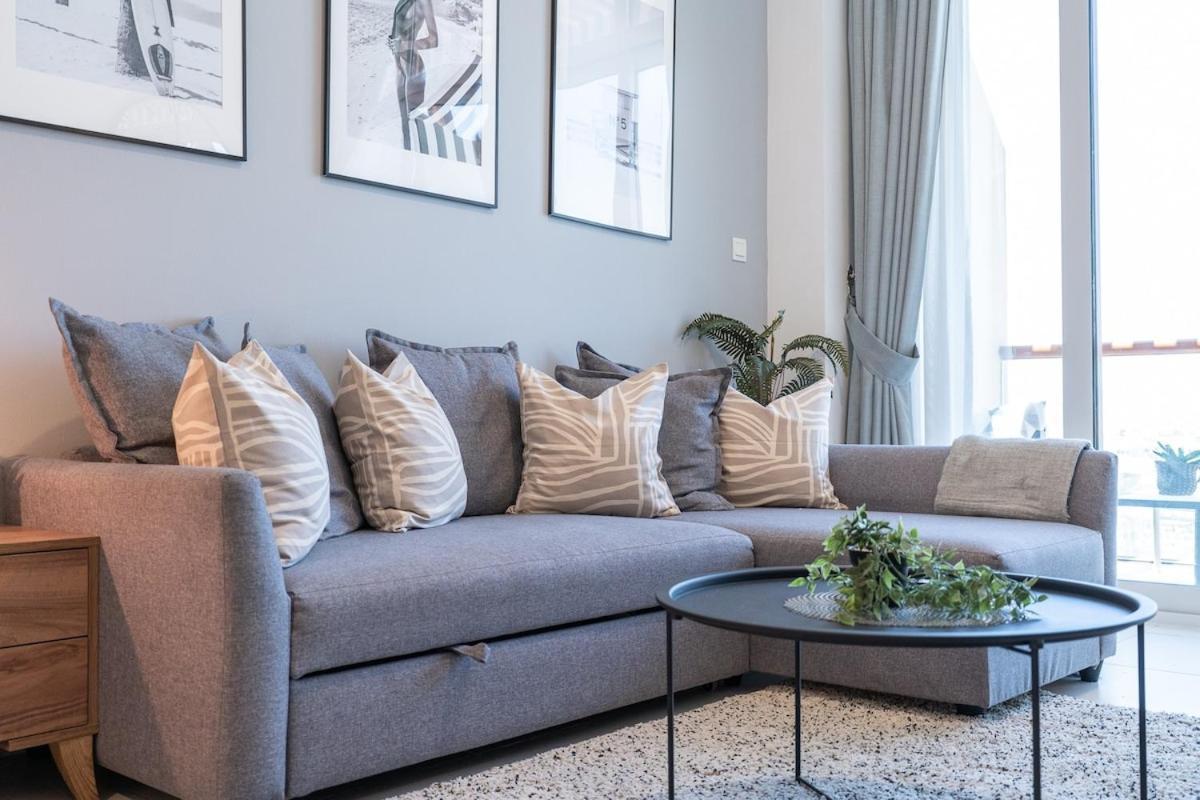Sleek Studio At Palm Jumeirah With Ocean Vibes Lägenhet Dubai