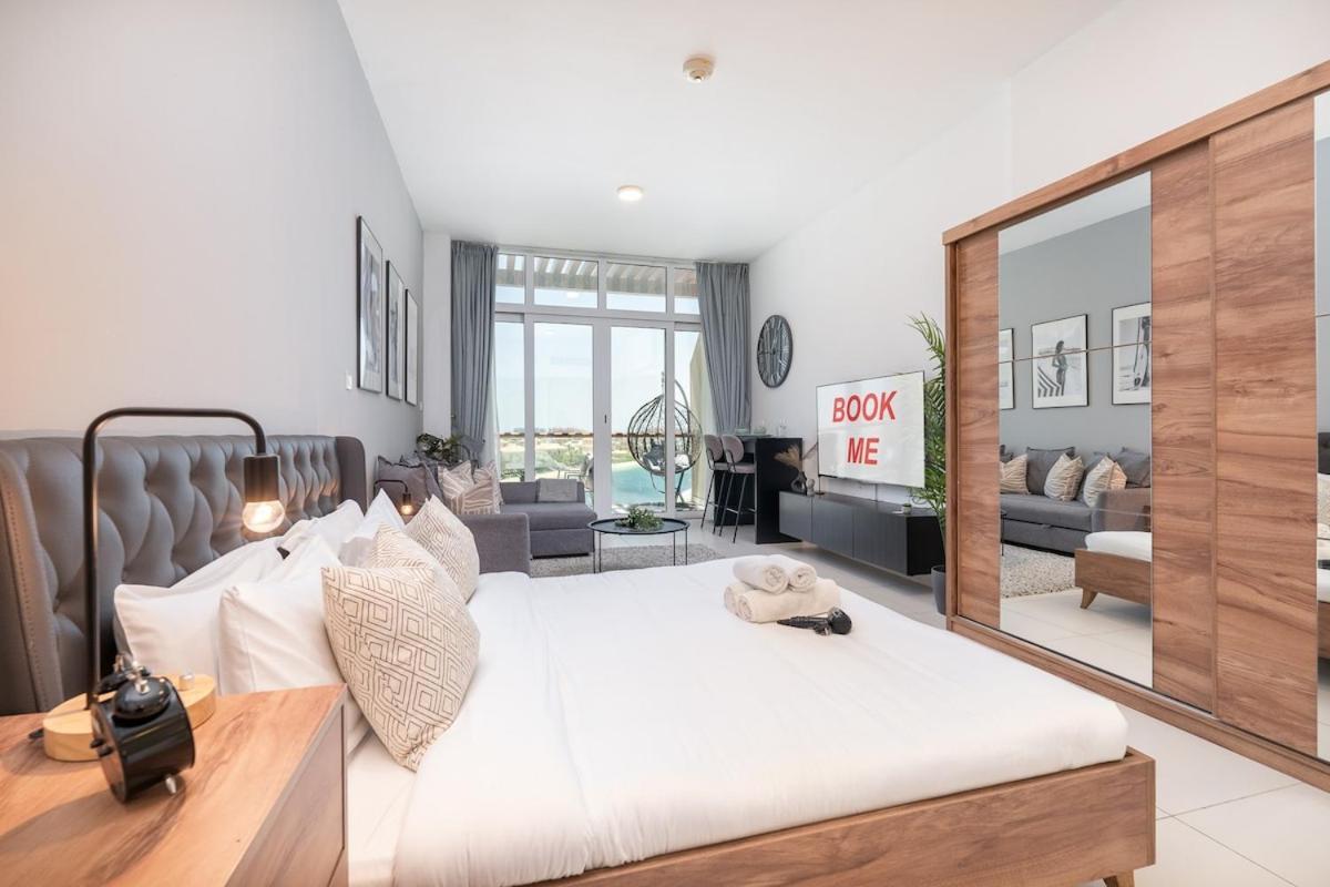 Sleek Studio At Palm Jumeirah With Ocean Vibes Lägenhet *
