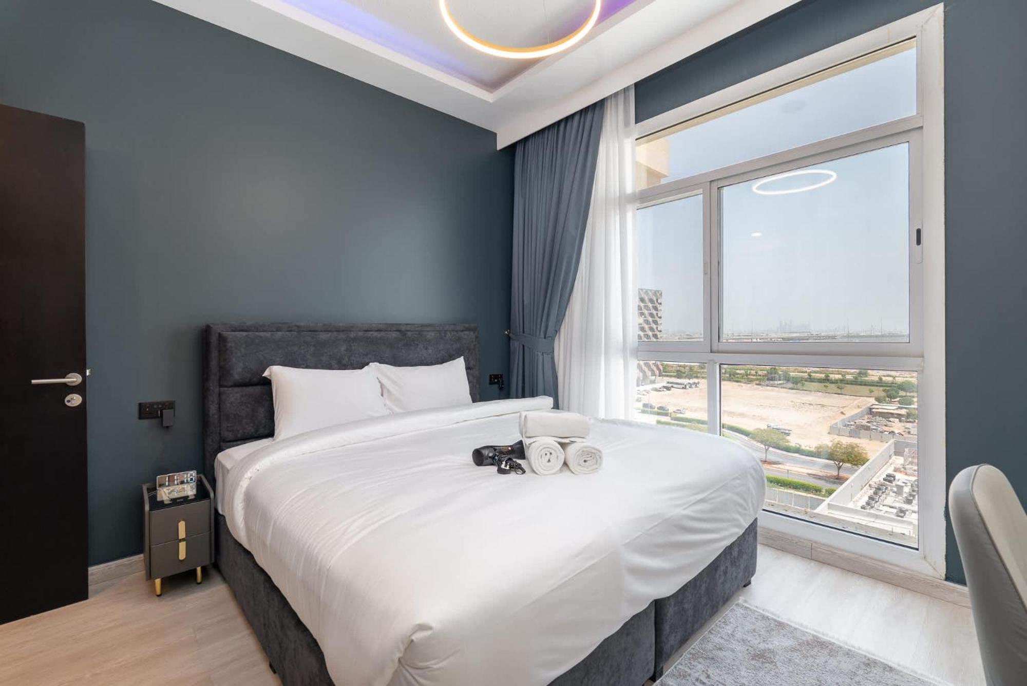 Lägenhet Calm 1-bedroom With Relaxing Balcony Atmosphere In Liwan