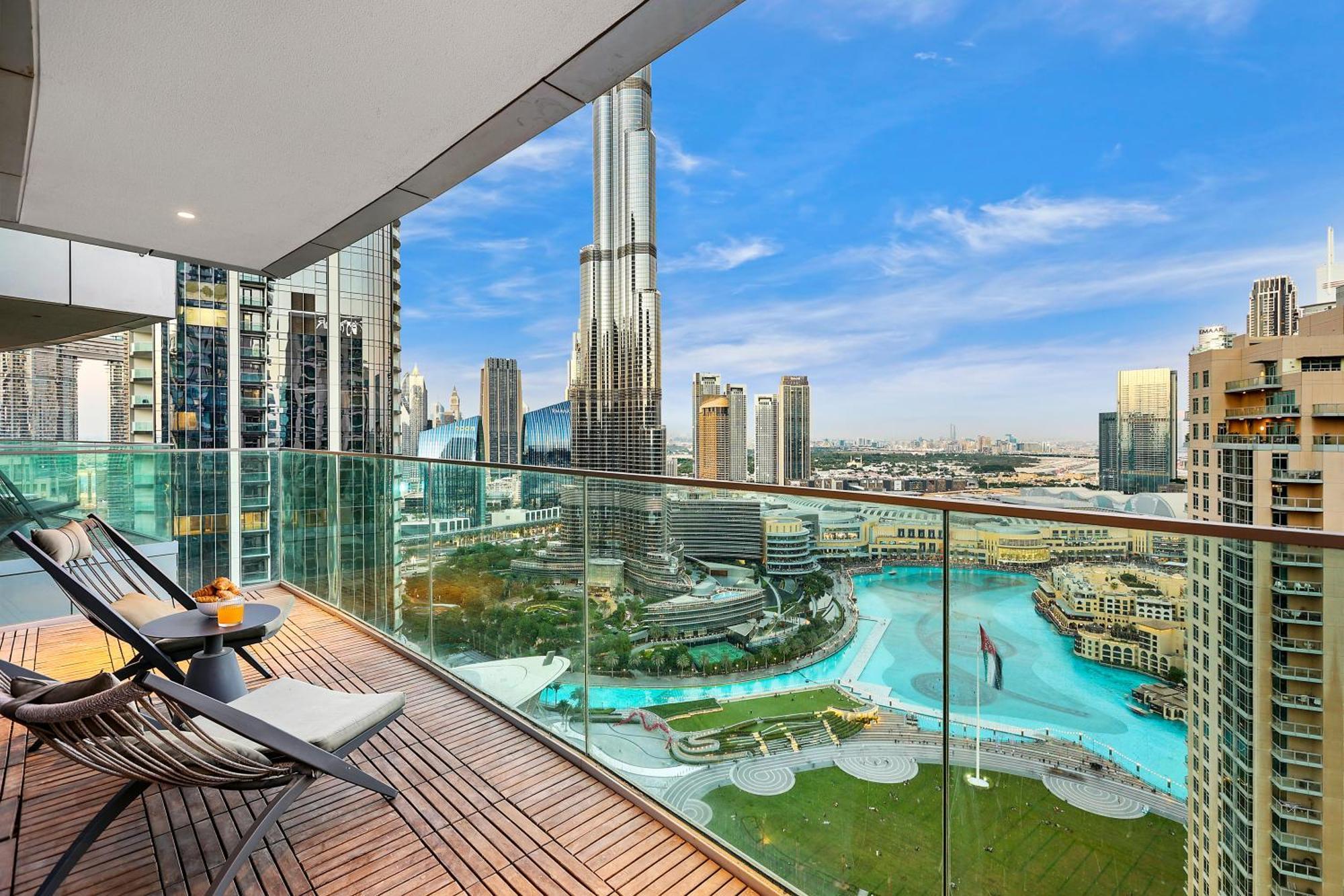 First Class 3br With Full Burj Khalifa And Fountain View Appartement