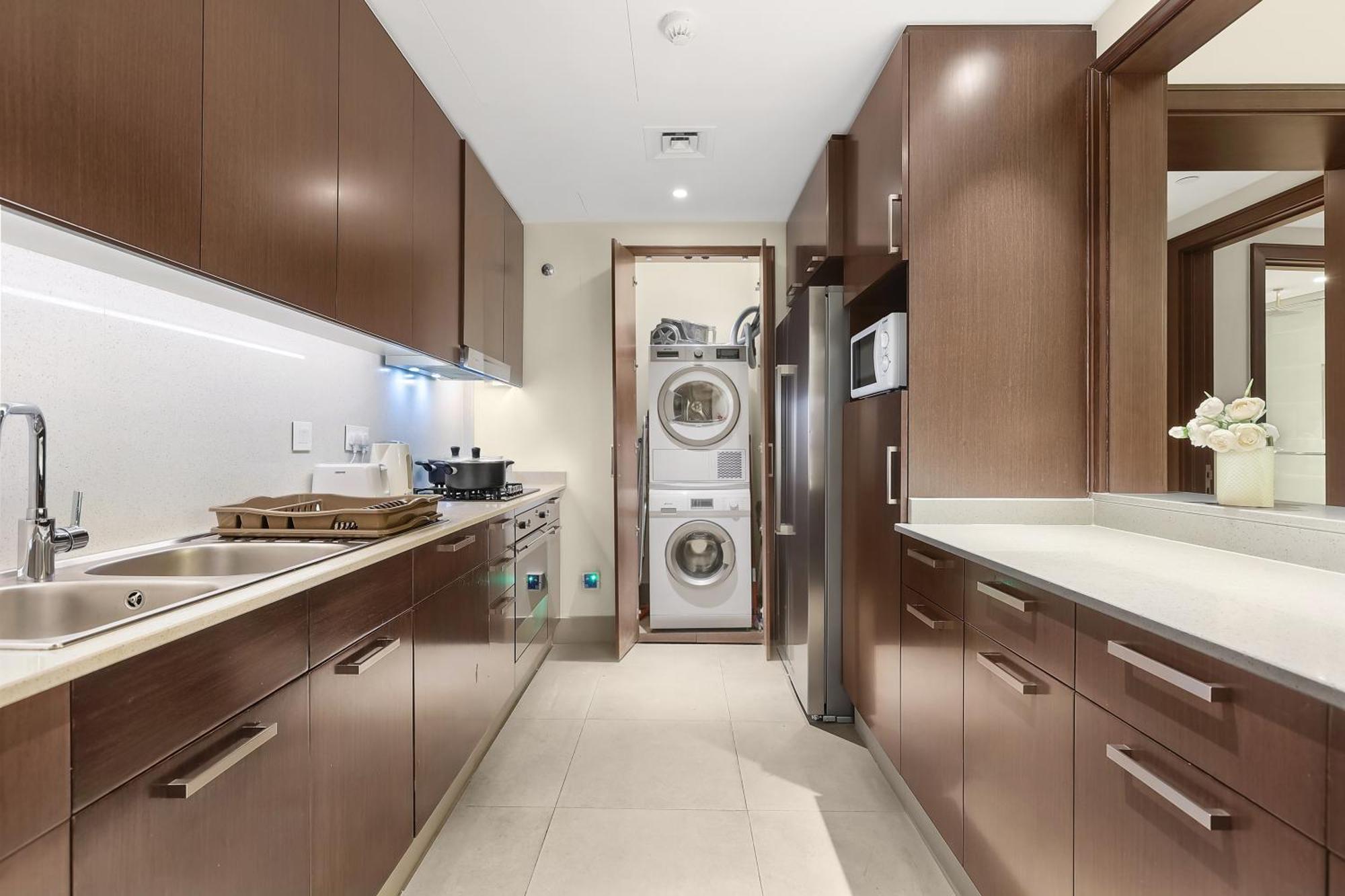 First Class 3br With Full Burj Khalifa And Fountain View Appartement