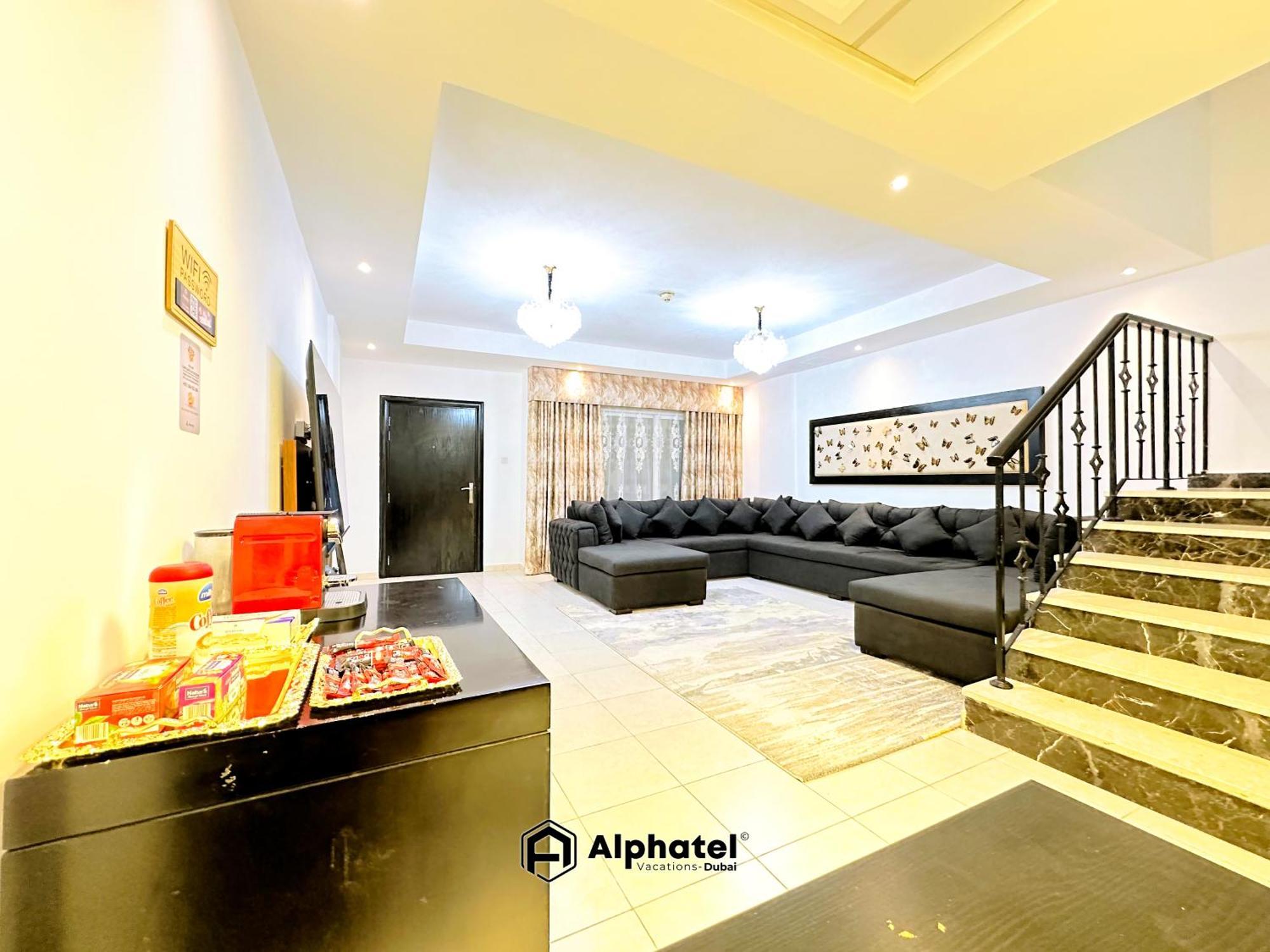 Stylish 3-bedroom Maid - In Jvc - Dubai