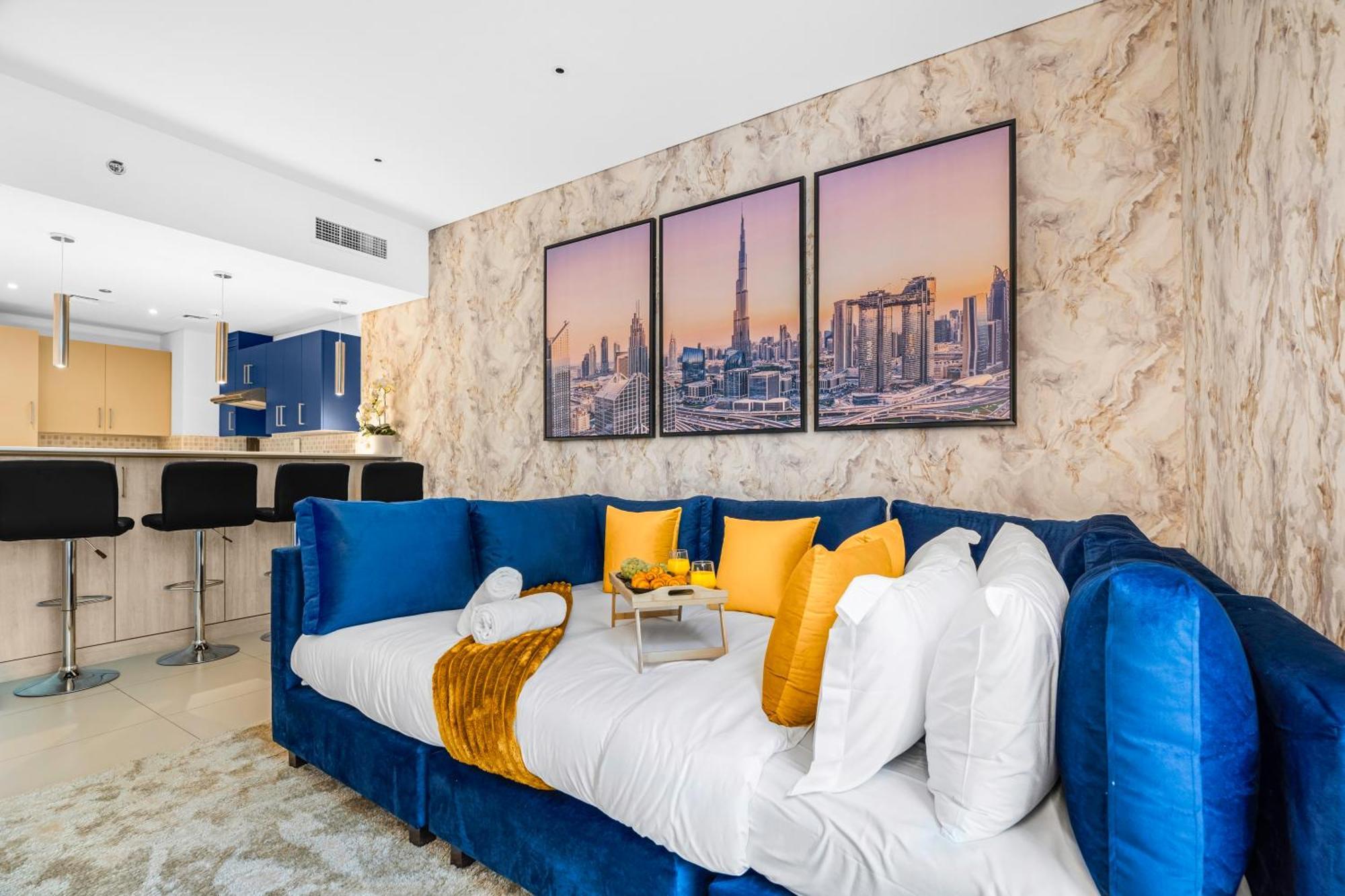 Beachfront On The Palm Jumeirah With Amazing View Rooftop Infinity Pool Appartement Dubaï