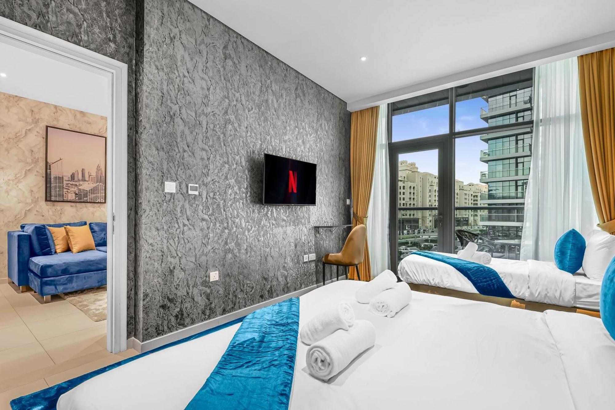 Appartement Beachfront On The Palm Jumeirah With Amazing View Rooftop Infinity Pool *