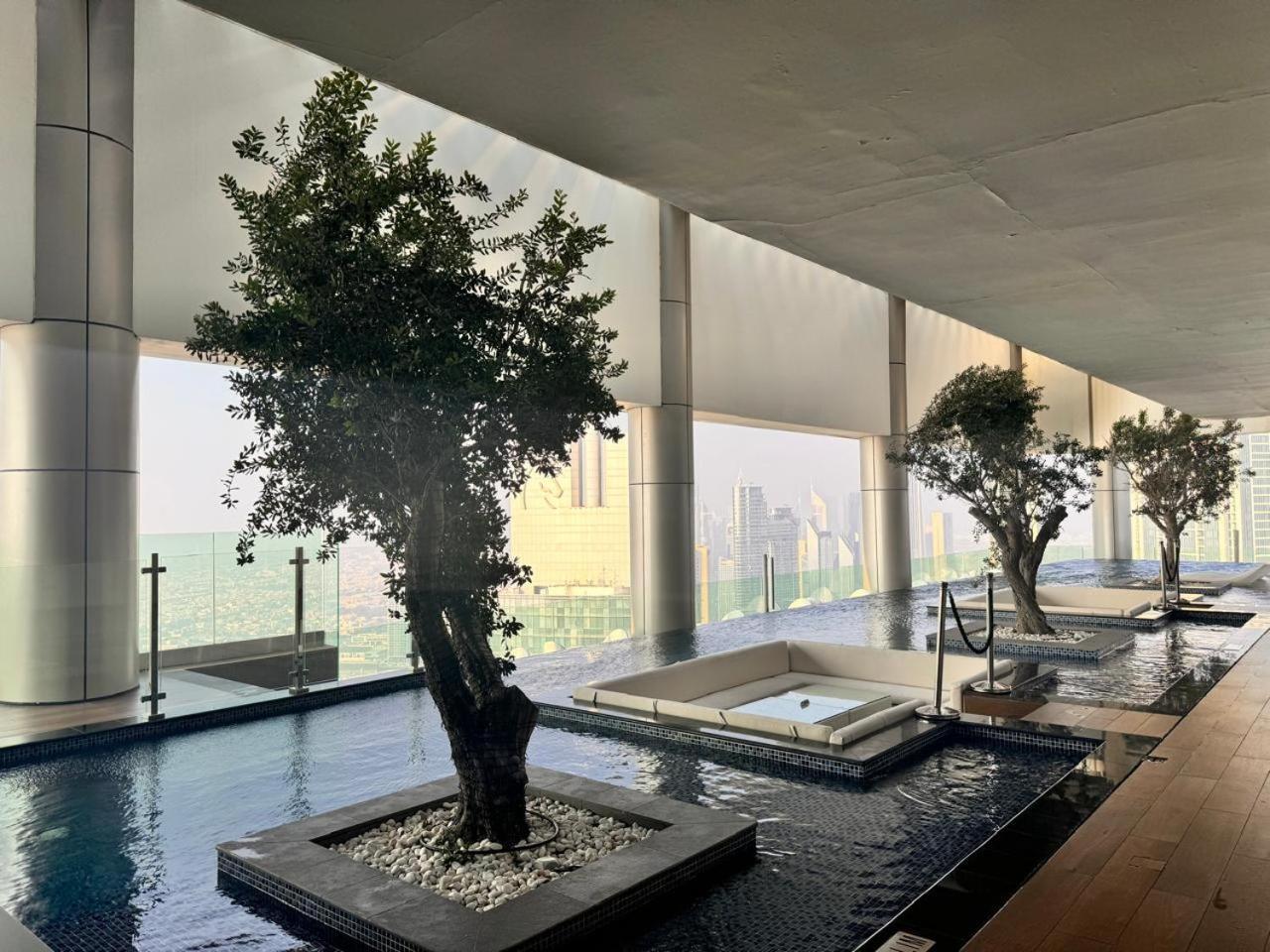 Avalonstay - Paramount Midtown High Floor With Burj Khalifa View & Infinity Pool Lejlighed *