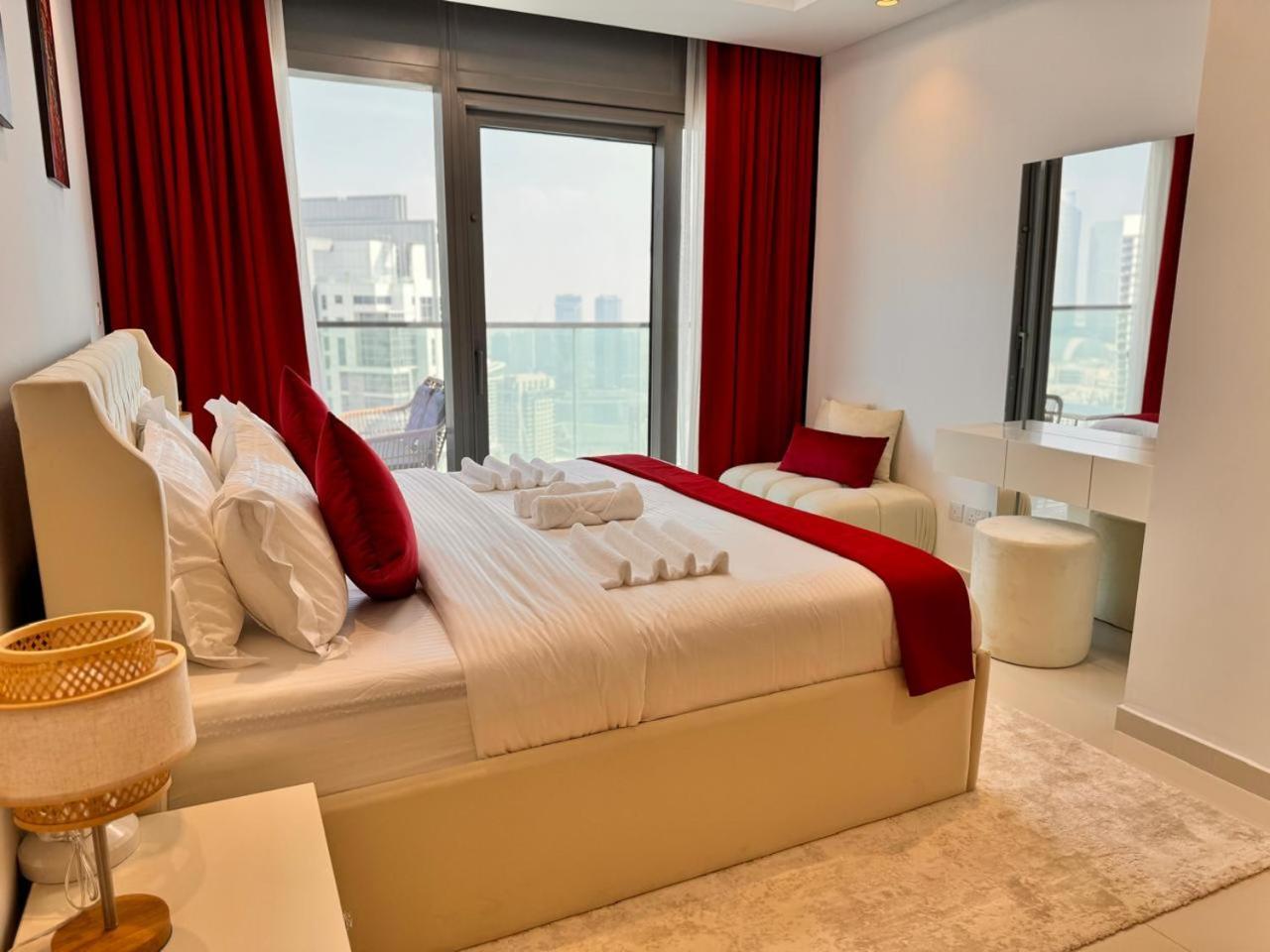 Avalonstay - Paramount Midtown High Floor With Burj Khalifa View & Infinity Pool Apartamento *
