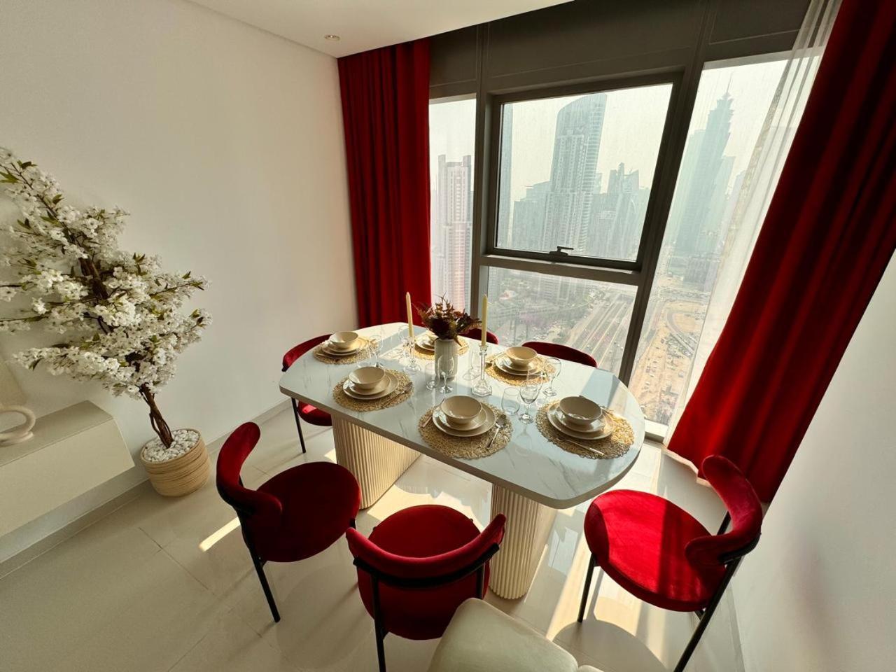 Avalonstay - Paramount Midtown High Floor With Burj Khalifa View & Infinity Pool Dubái