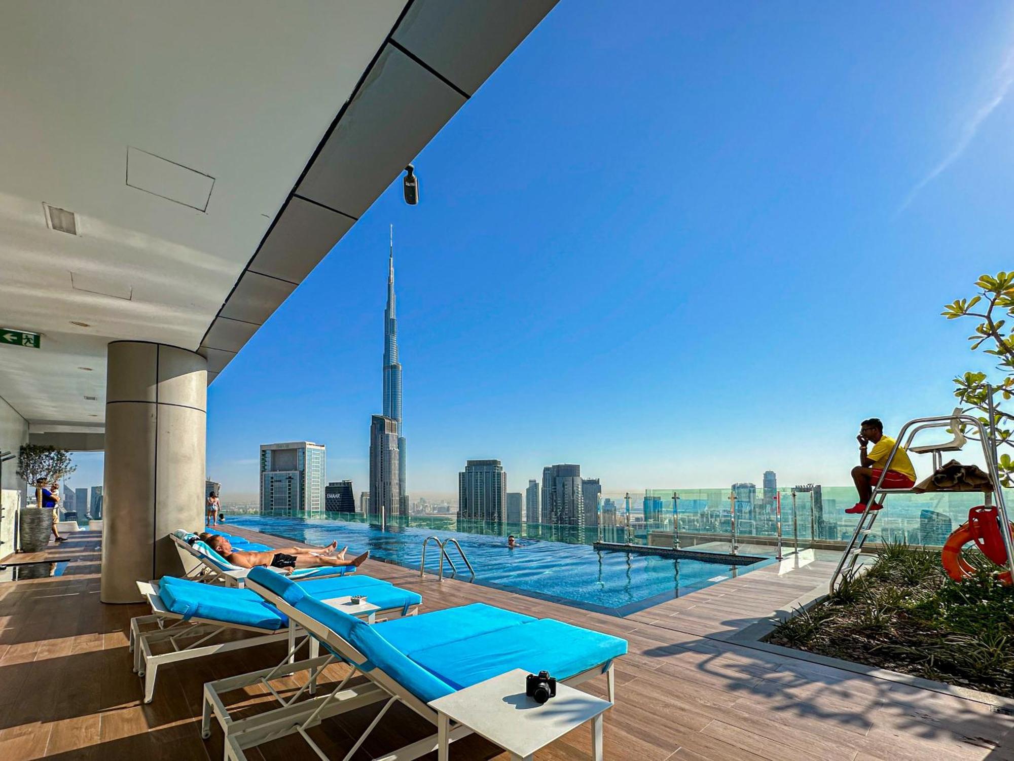 Appartement 64th Floor Skyline Pool With Burj Khalifa View In Paramount Midtown