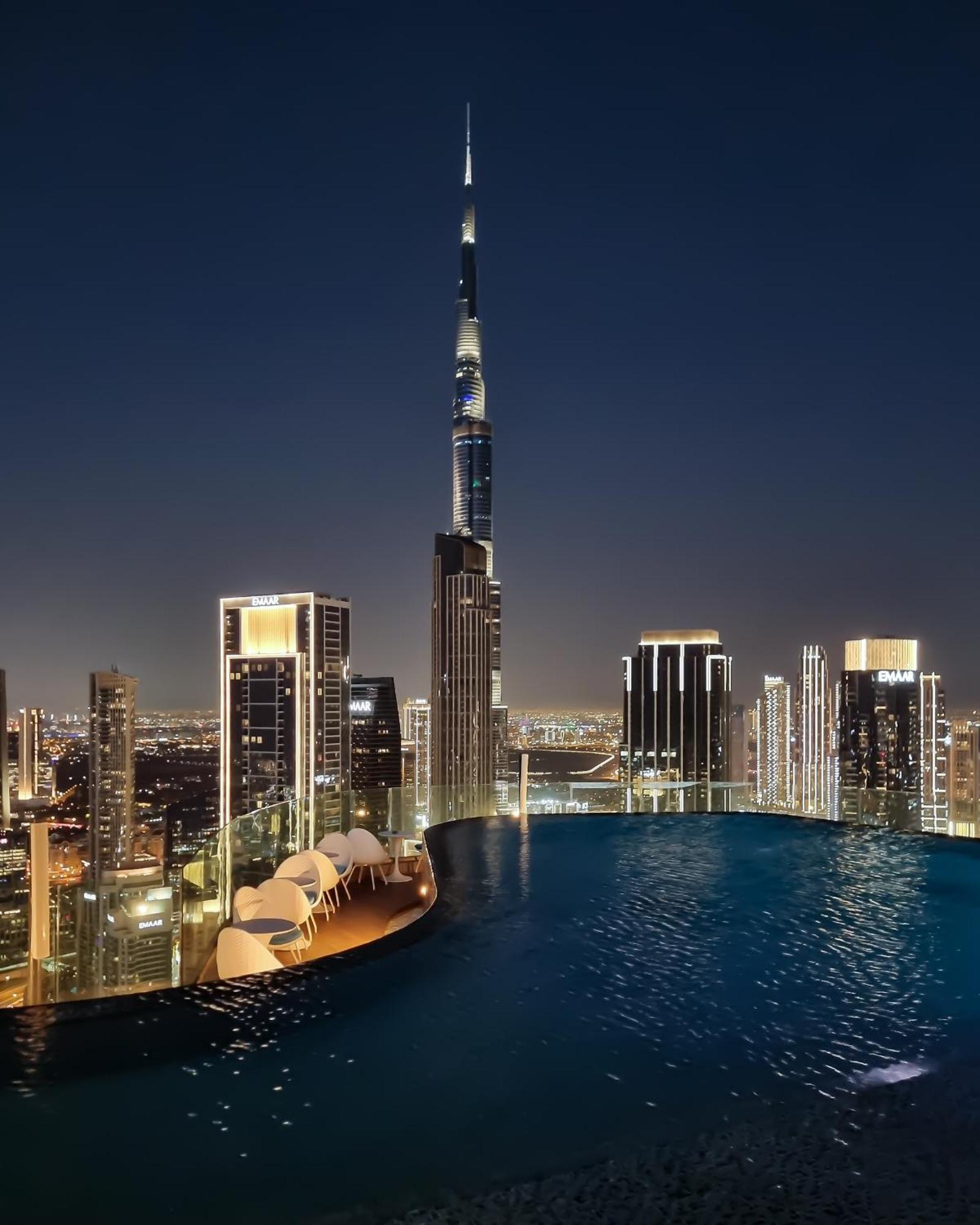 64th Floor Skyline Pool With Burj Khalifa View In Paramount Midtown Appartement Dubaï