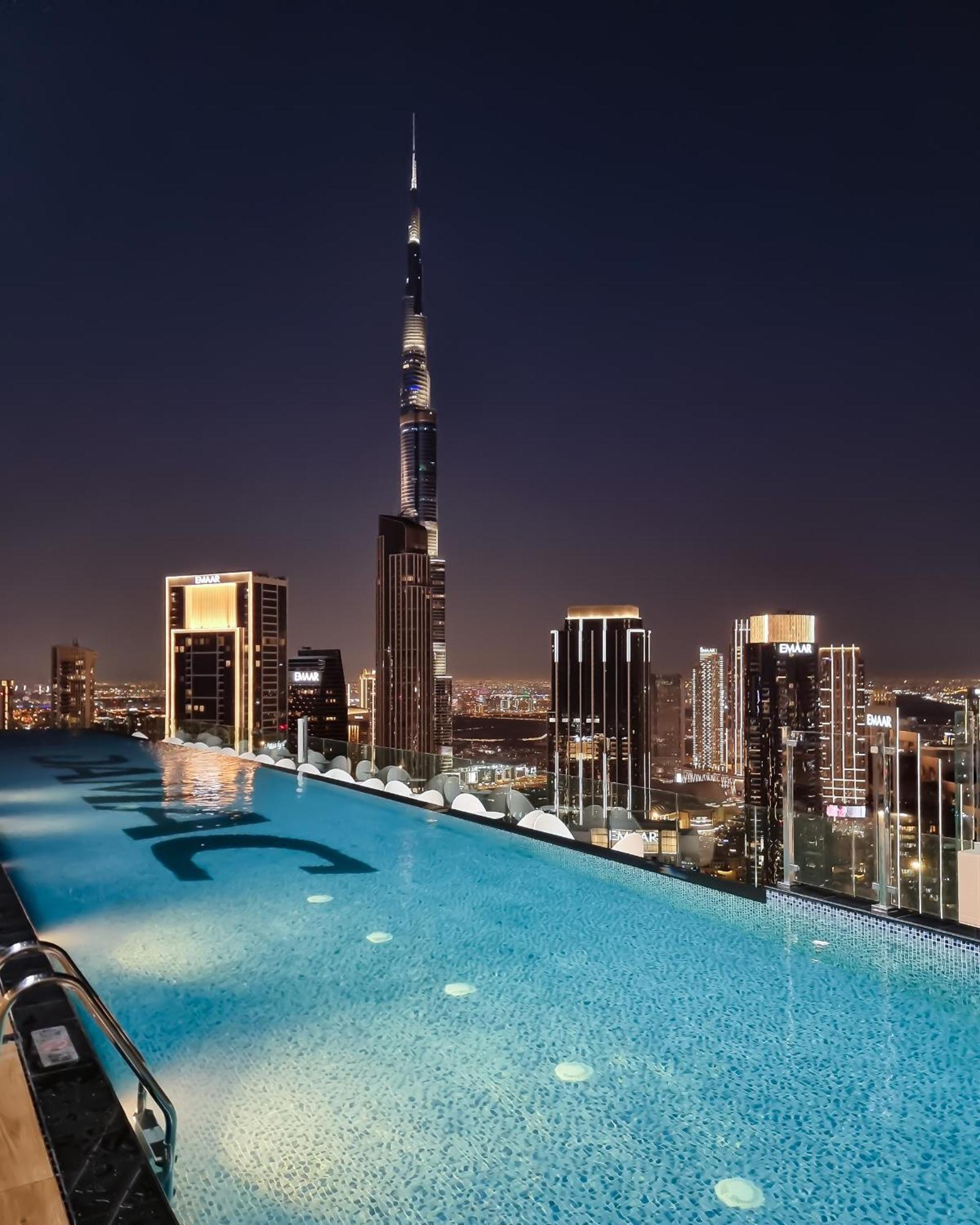 Appartement 64th Floor Skyline Pool With Burj Khalifa View In Paramount Midtown Dubaï