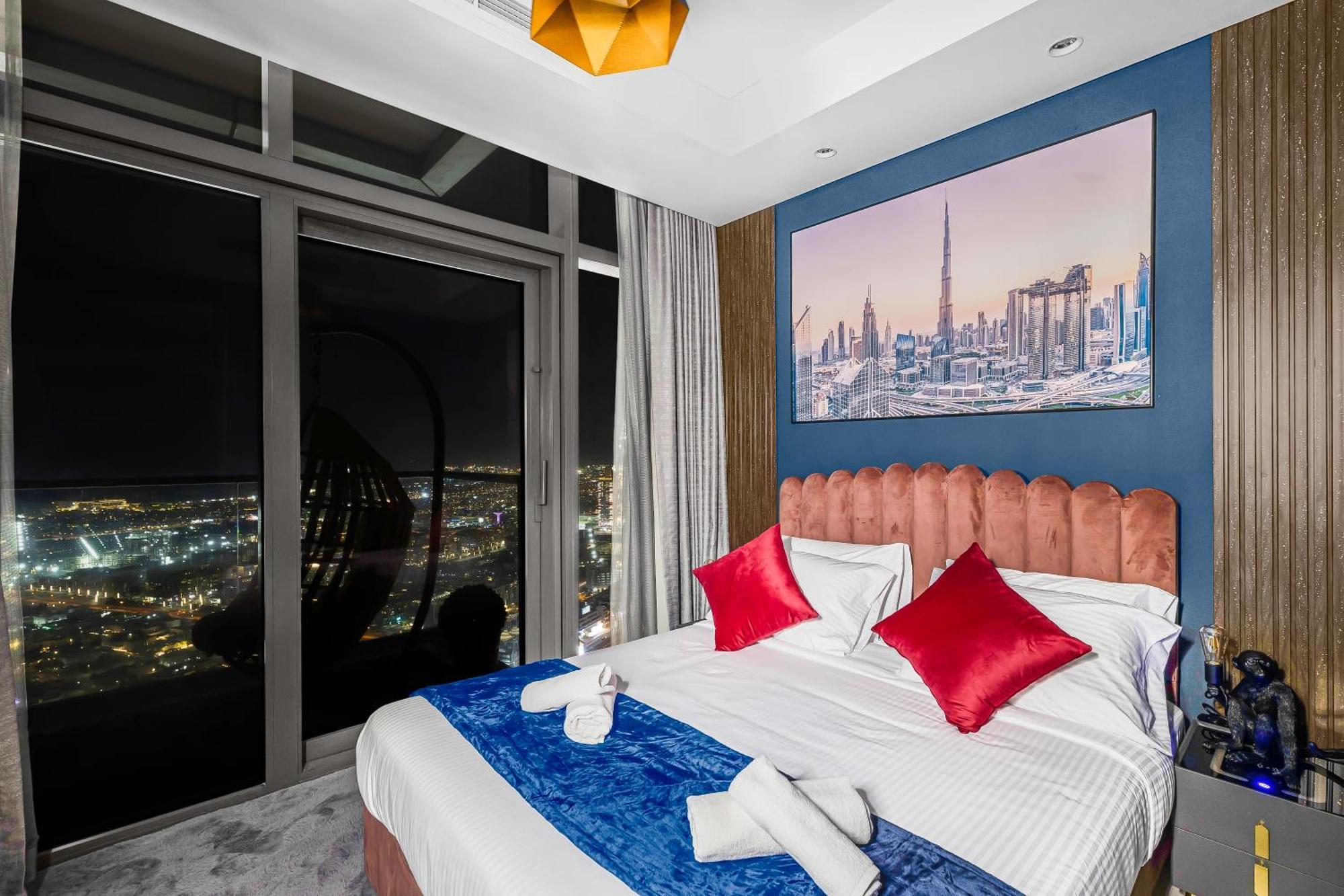 Appartement 64th Floor Skyline Pool With Burj Khalifa View In Paramount Midtown