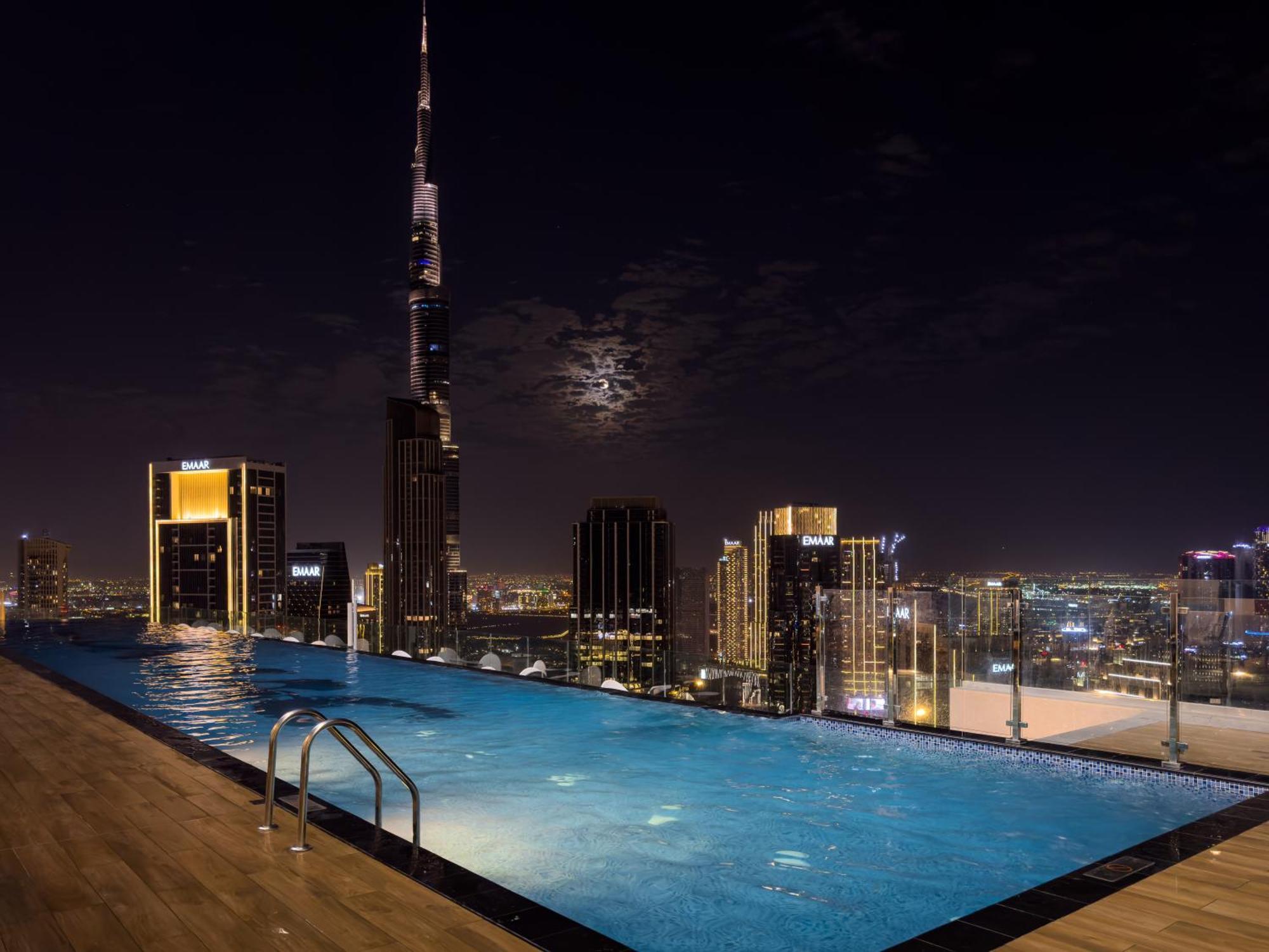 Appartement 64th Floor Skyline Pool With Burj Khalifa View In Paramount Midtown Dubaï