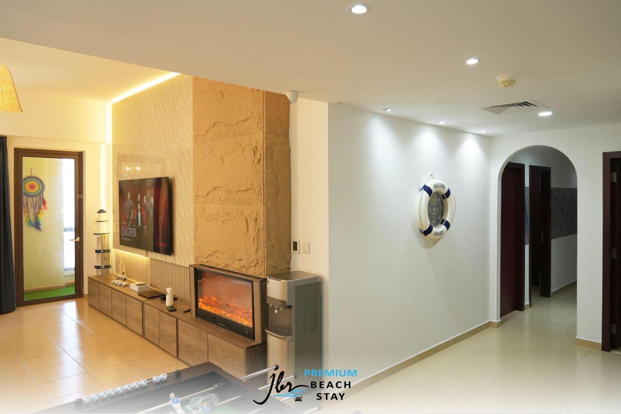 Premium Jbr Beach Stay-Beach Access & Seaview *