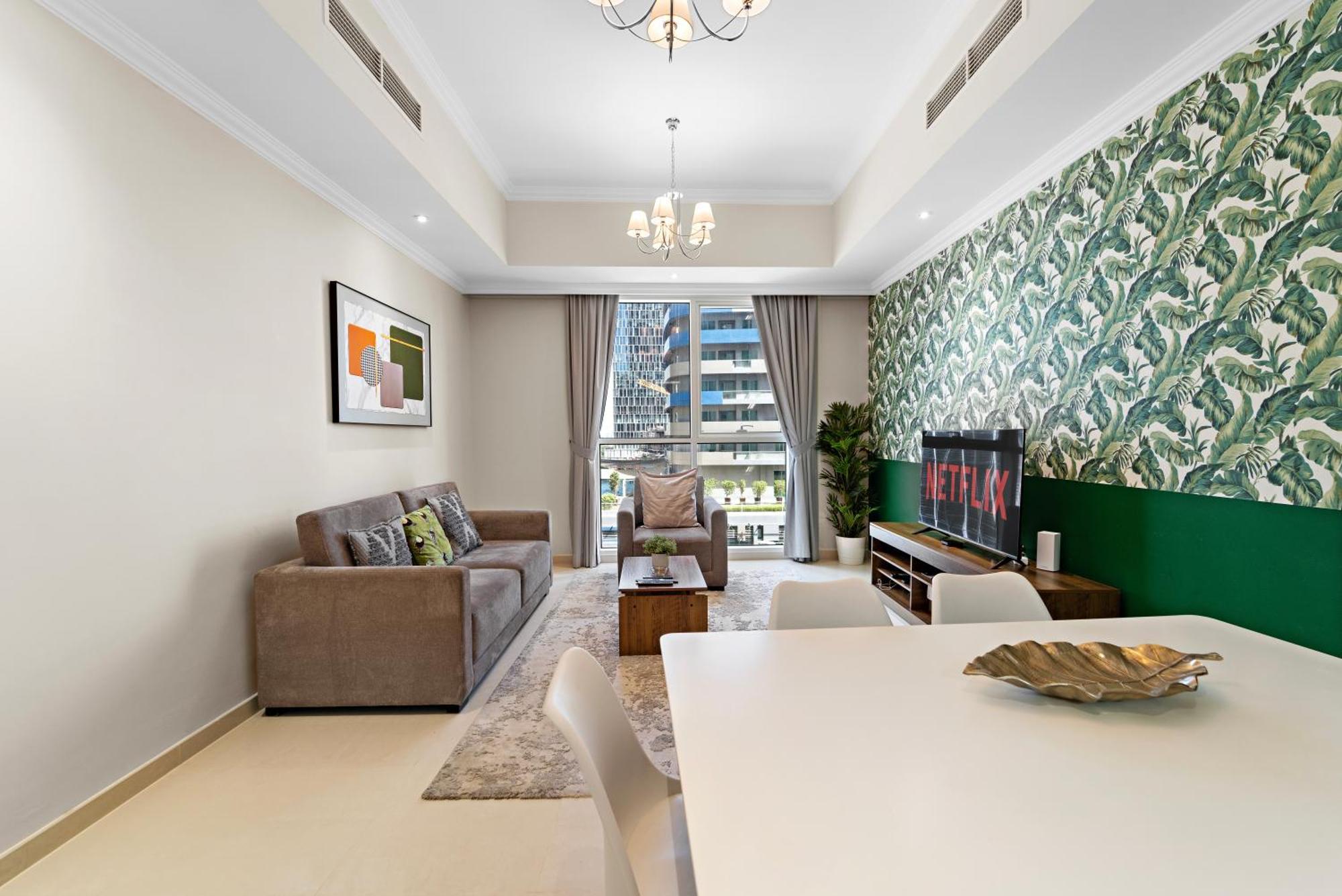 Chic 1br With Pool And Gym Dubái