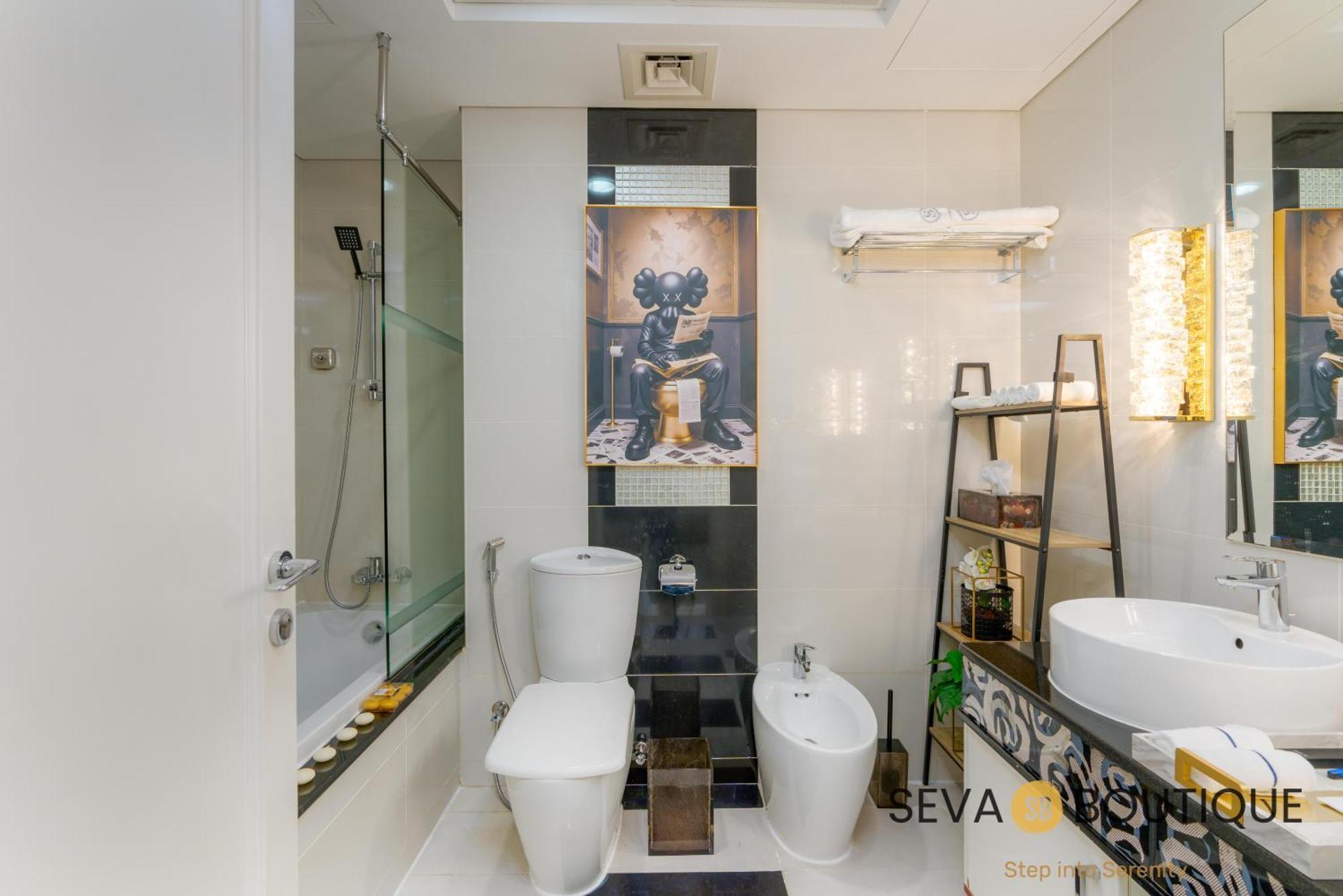 Seva Boutique - Luxurious Dwelling - 5 Mins Walk To Burj Khalifa & 2 Min To Mall Downtown *