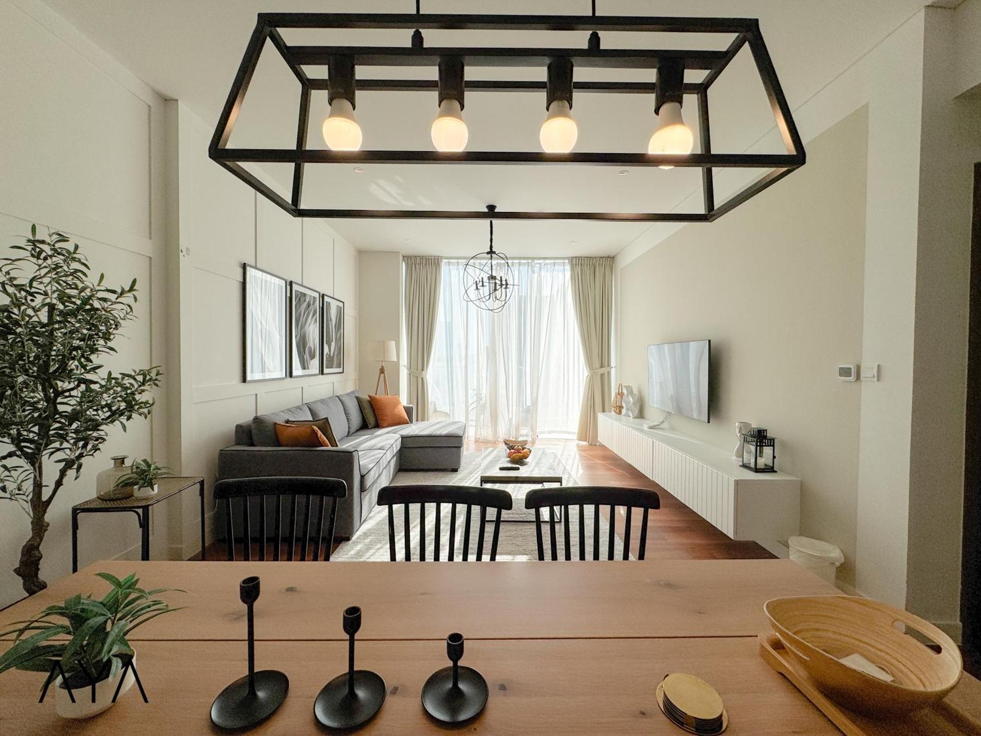 Luxury With Pool, Patio & Gym In Walk By Aya Boutique Apartamento Dubái