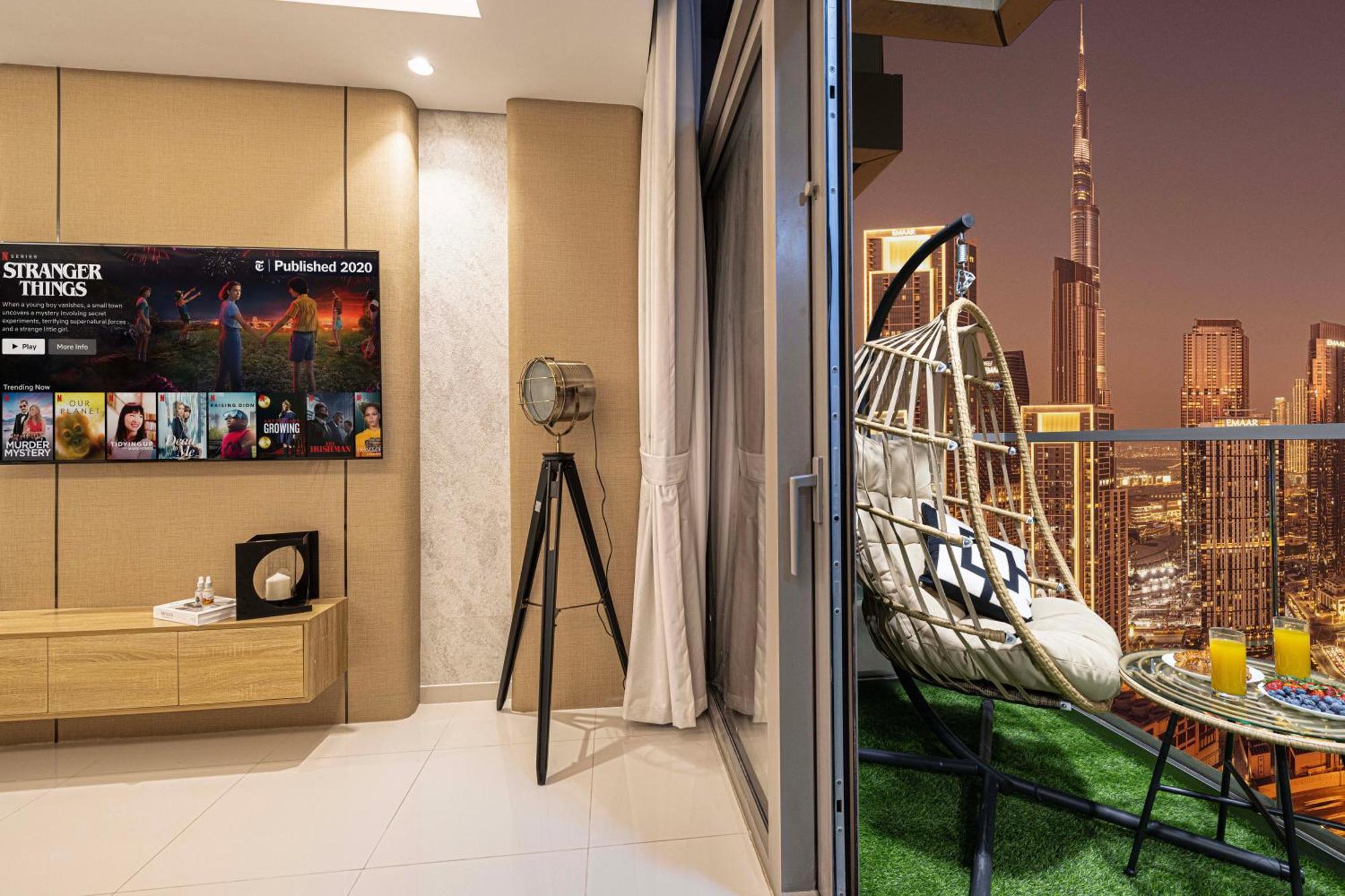 Apartament Scenic Infinity Pool With Burj Khalifa Views