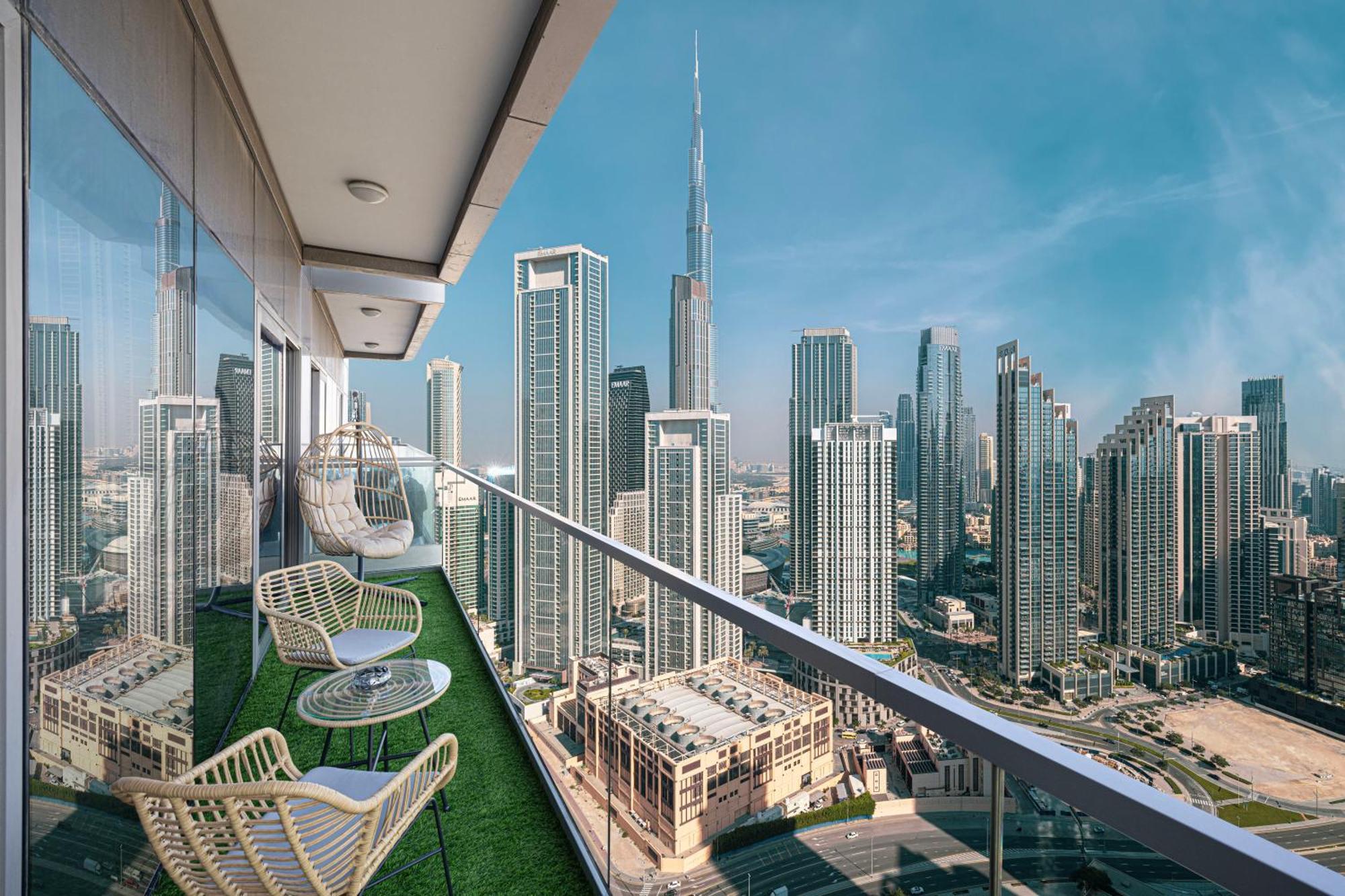Apartament Scenic Infinity Pool With Burj Khalifa Views