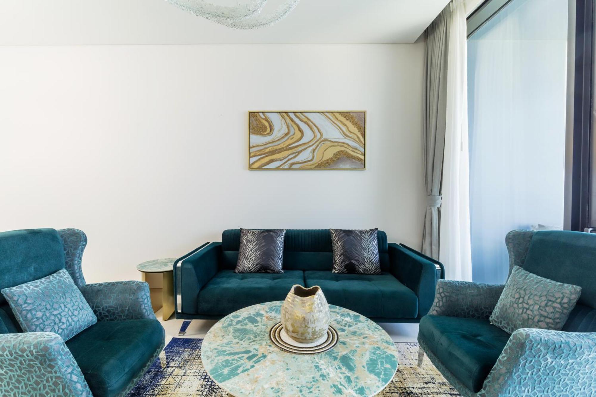 Panoramic Sea & Palm Views 2br Address Jbr Dubái