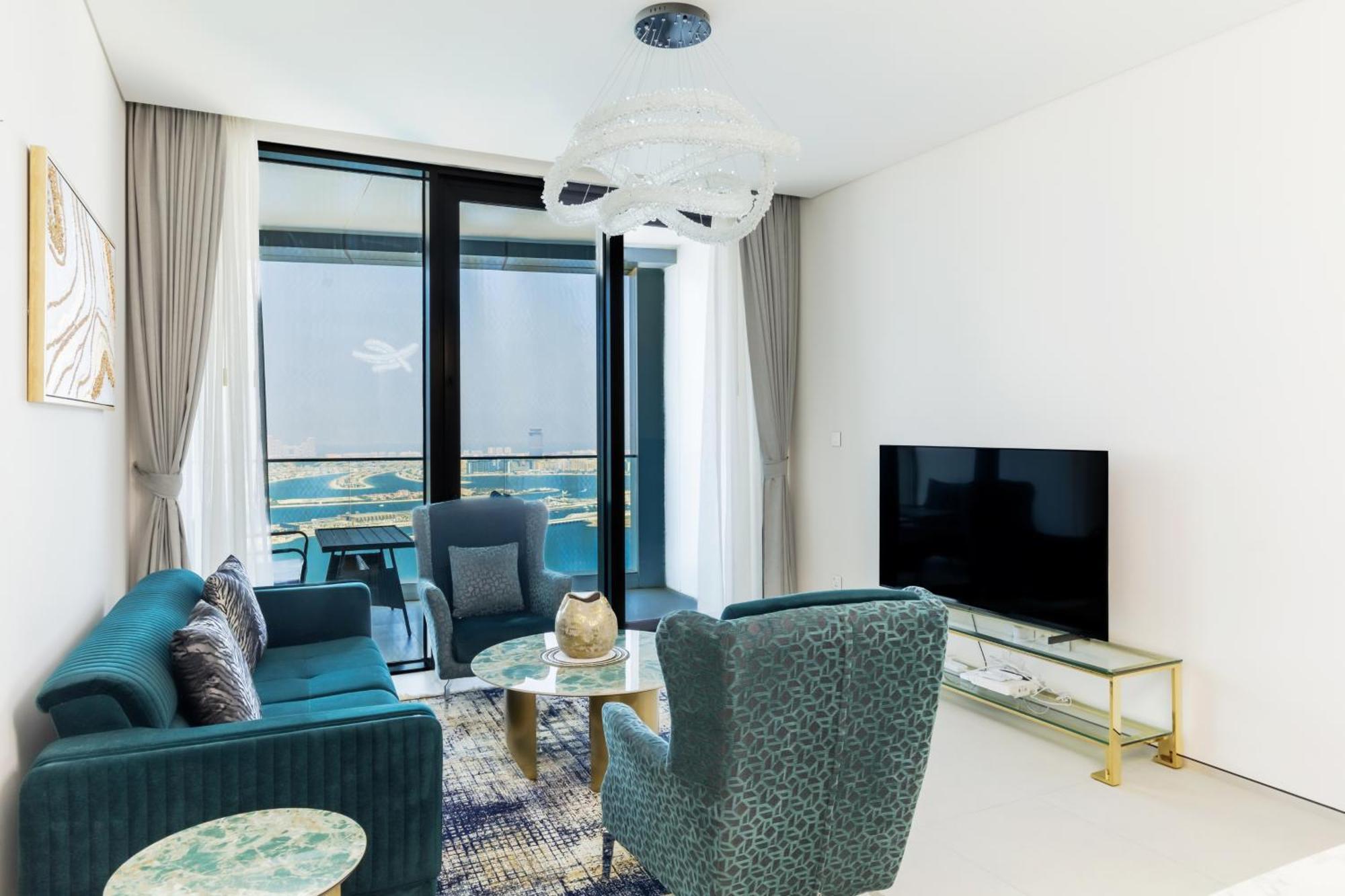 Panoramic Sea & Palm Views 2br Address Jbr Dubái