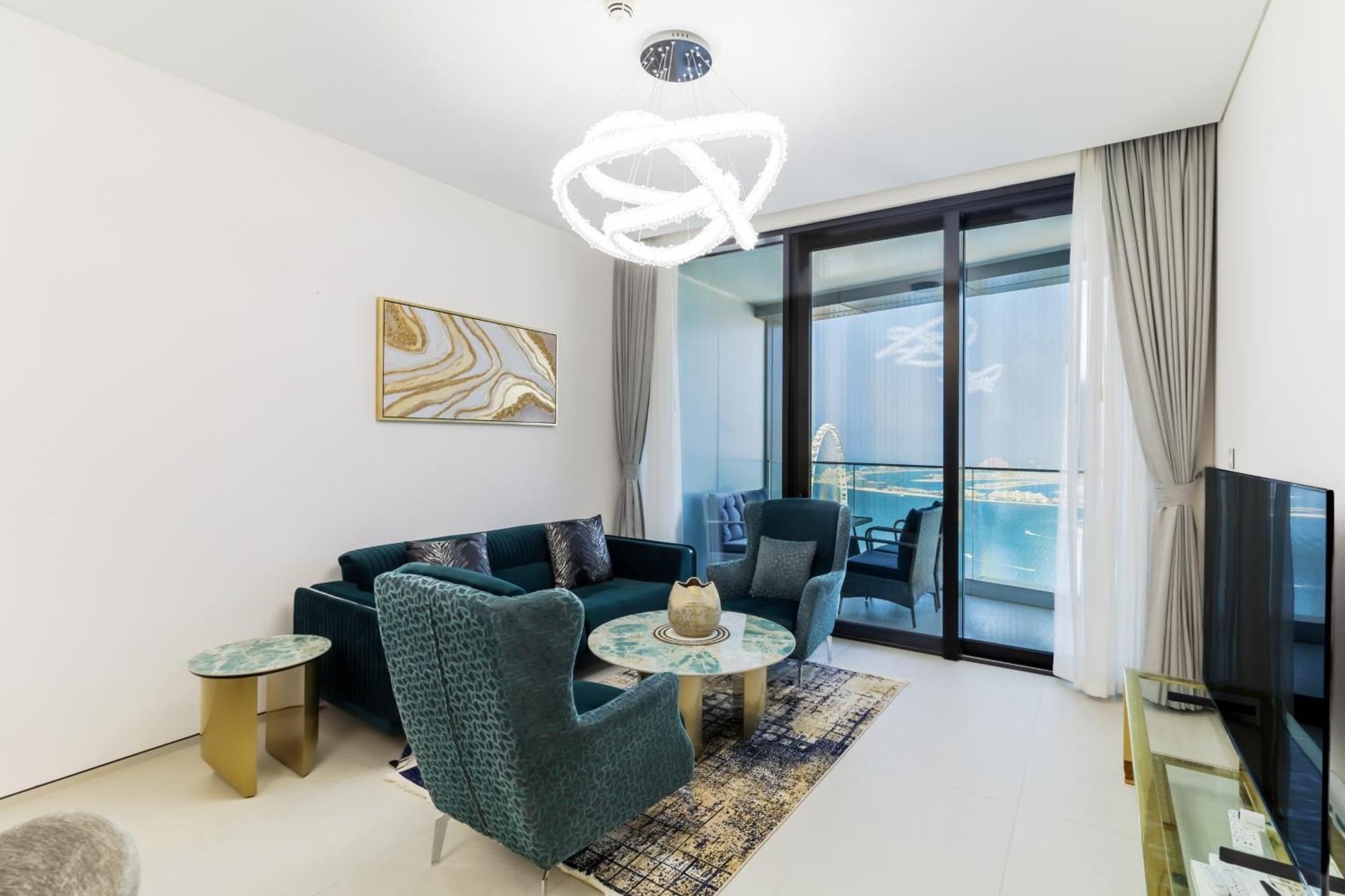 Panoramic Sea & Palm Views 2br Address Jbr * Dubái