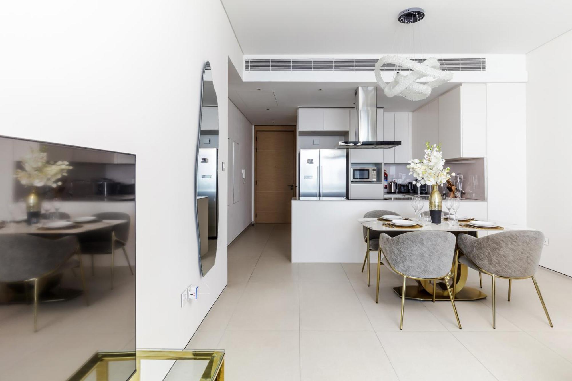 Panoramic Sea & Palm Views 2br Address Jbr Apartamento *