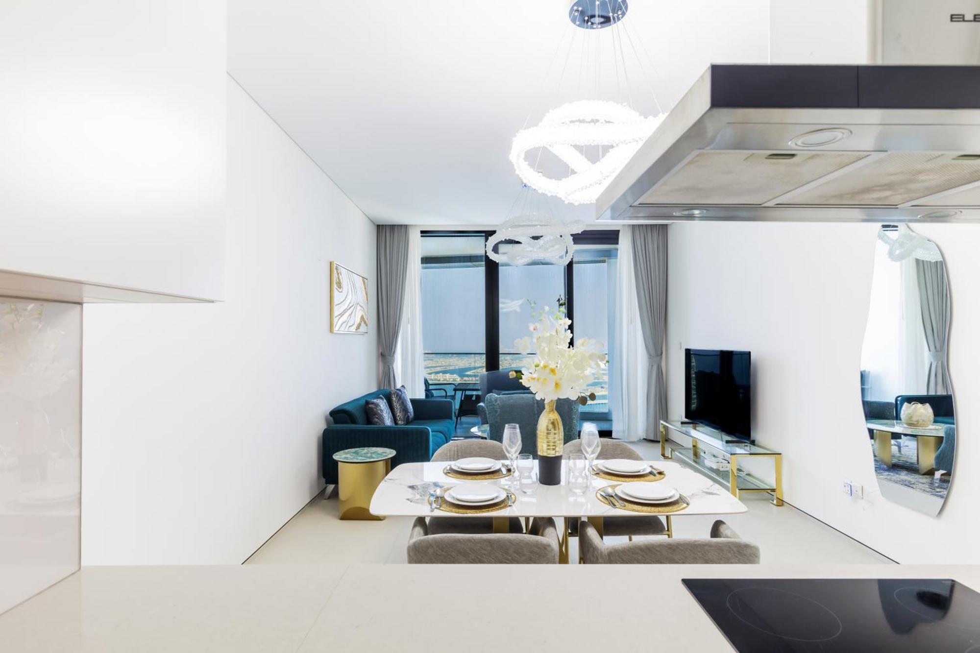 Apartamento Panoramic Sea & Palm Views 2br Address Jbr Dubái